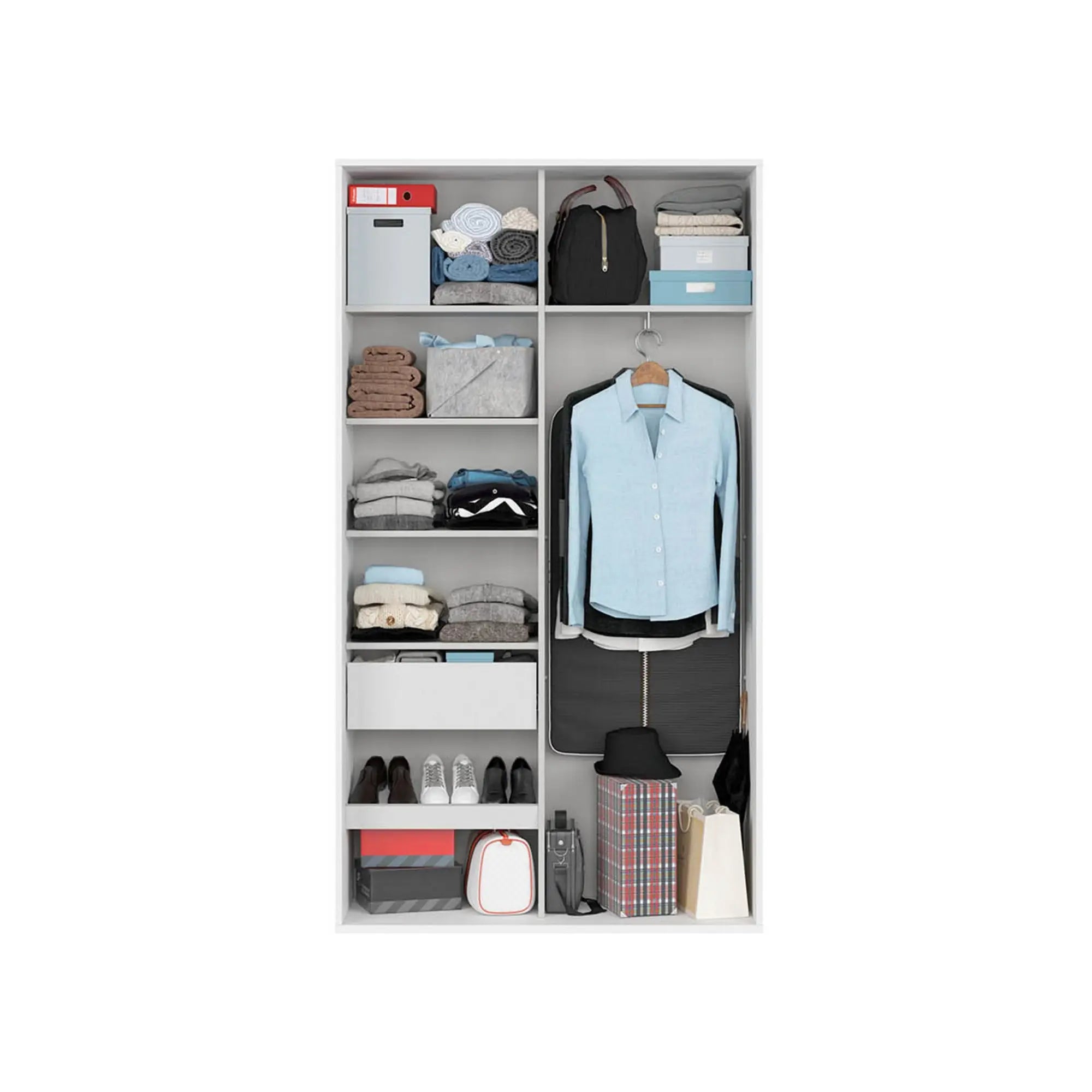 Dulap BERGEN OCN-29365, alb