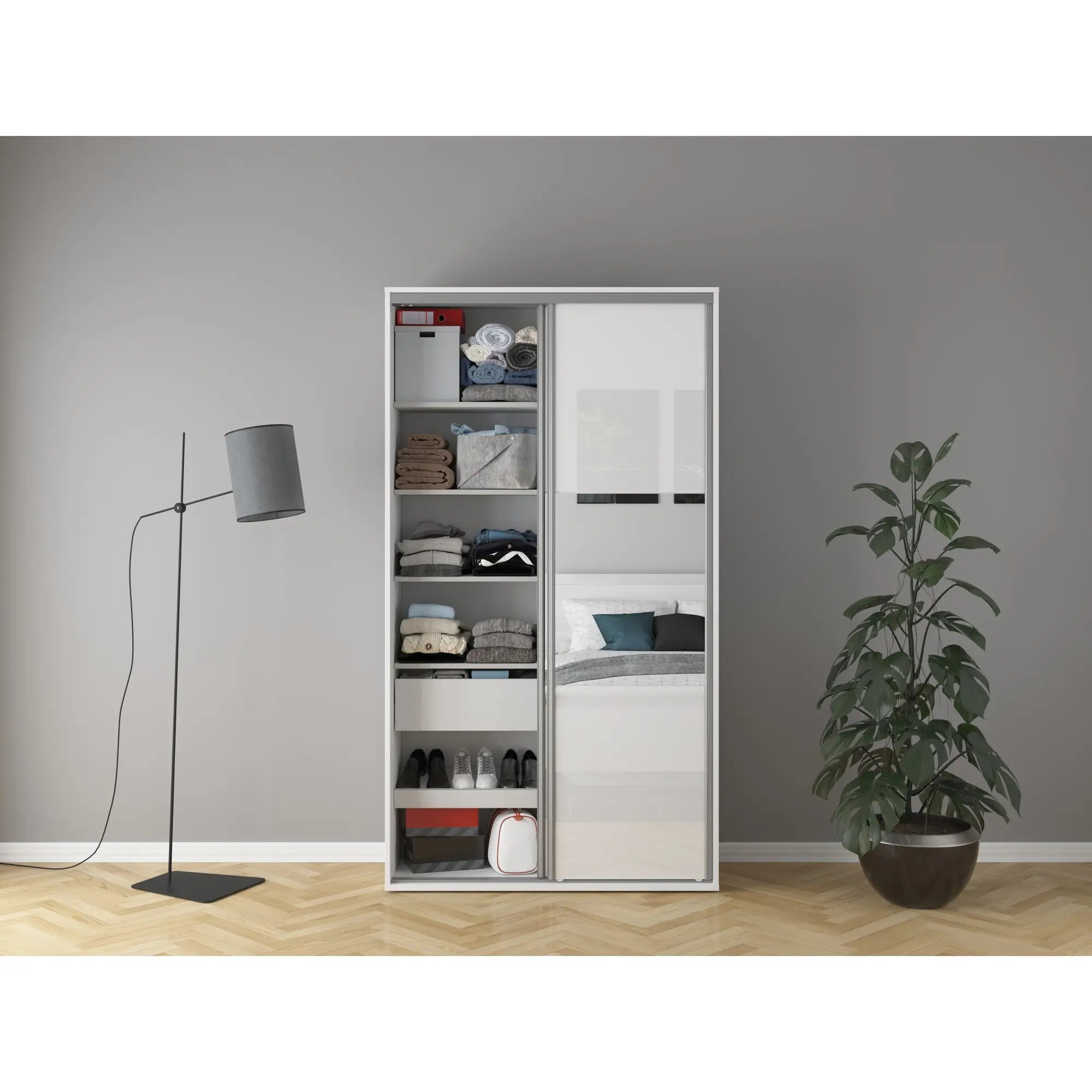 Dulap BERGEN OCN-29365, alb