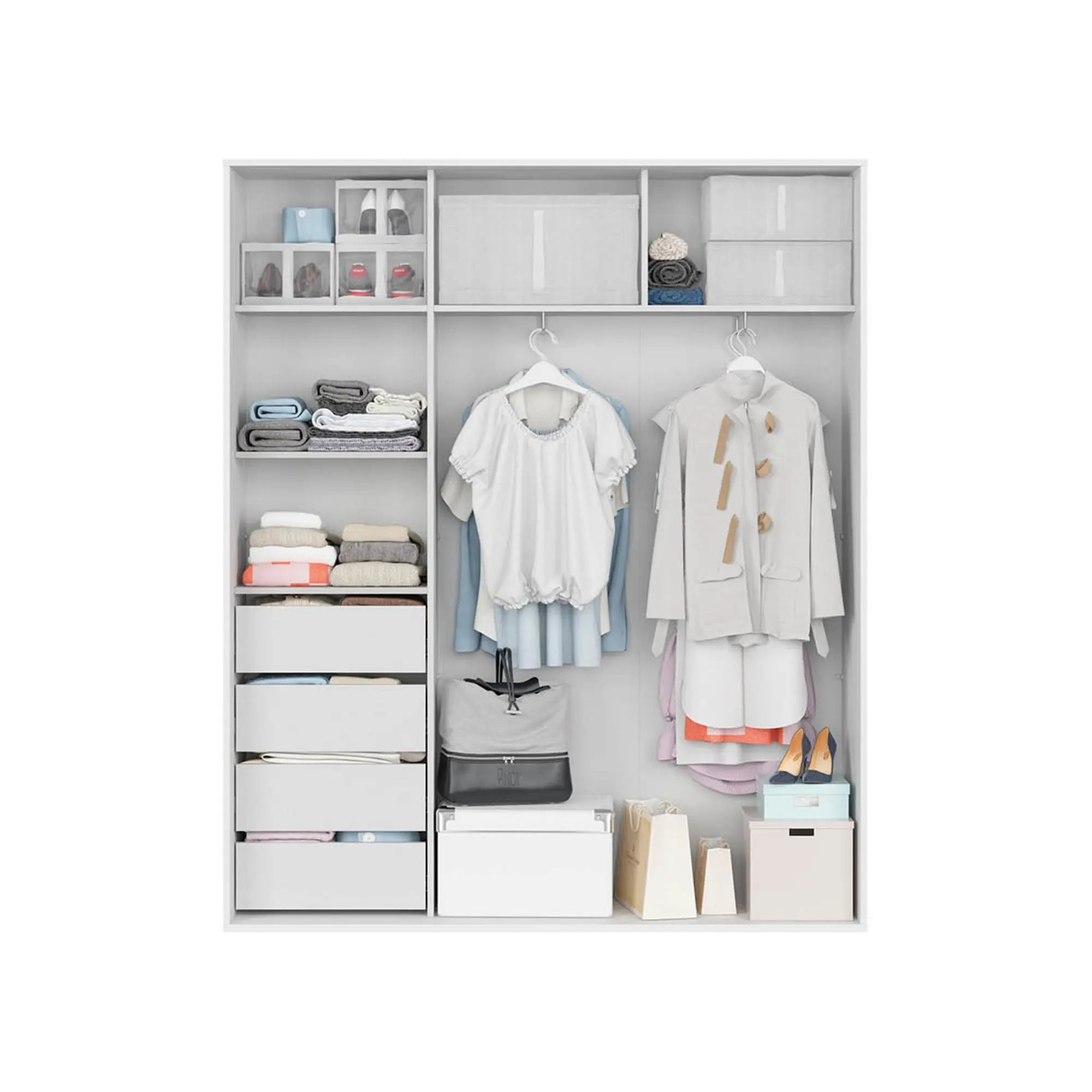 Dulap BERGEN OCN-29368, alb