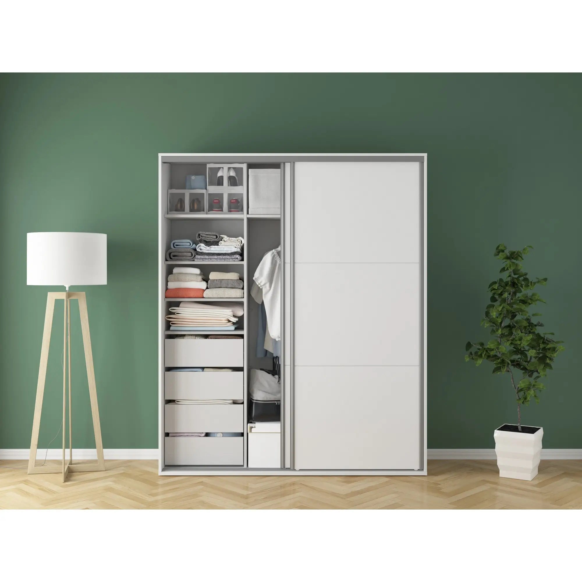 Dulap BERGEN OCN-29368, alb