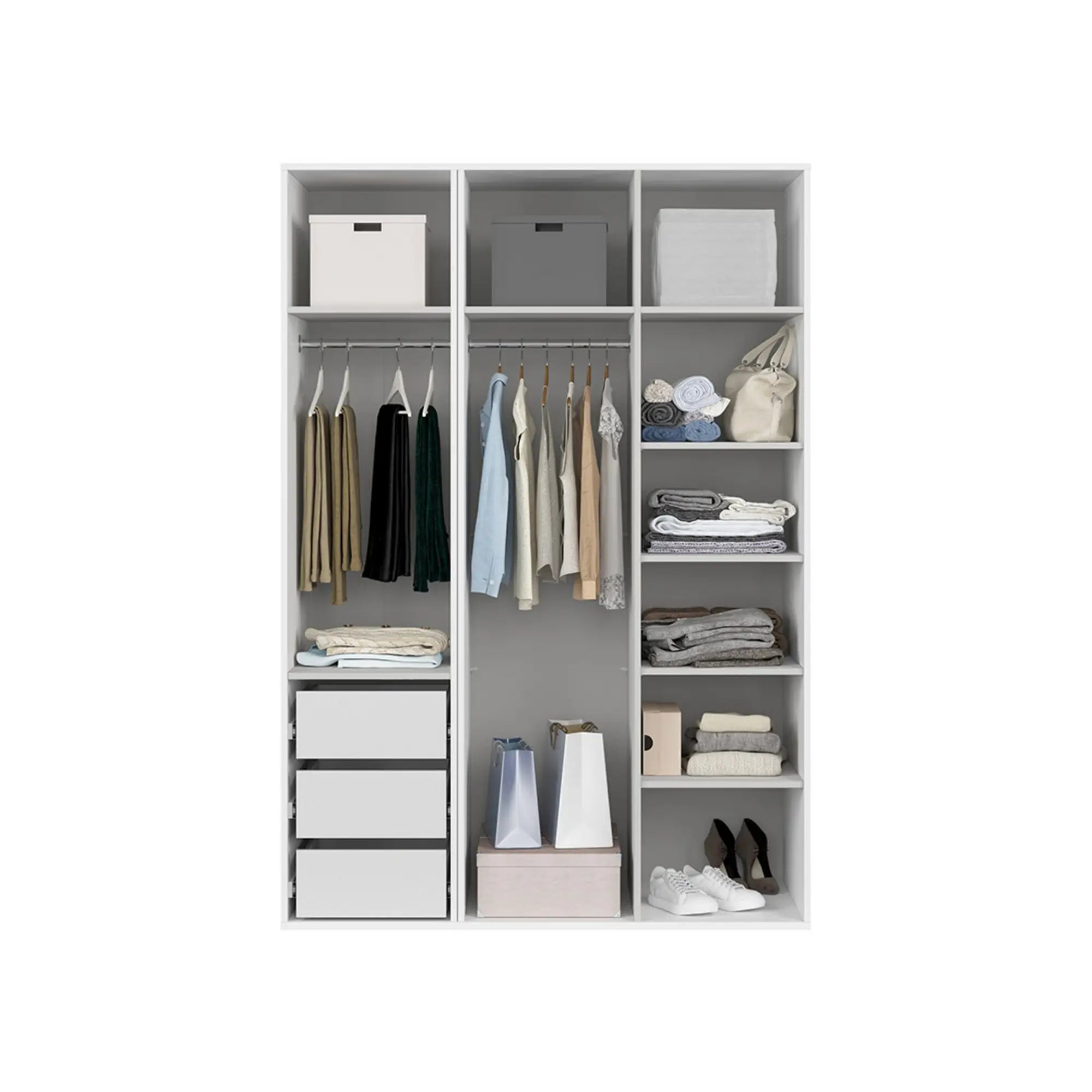 Dulap BERGEN OCN-29370, alb