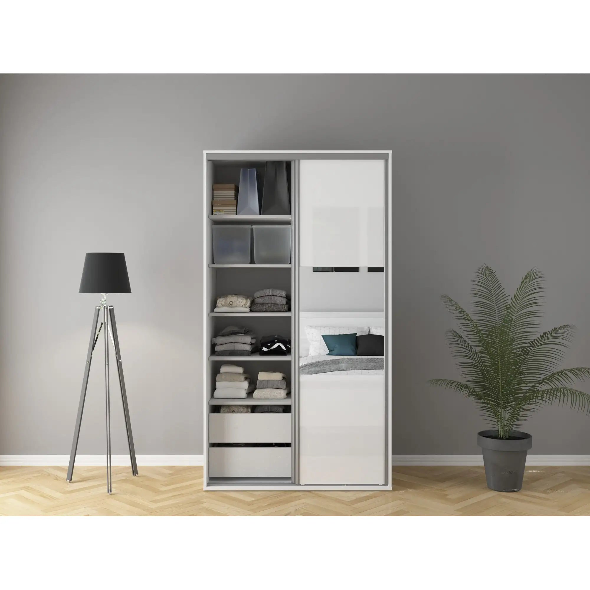 Dulap BERGEN OCN-29372, alb