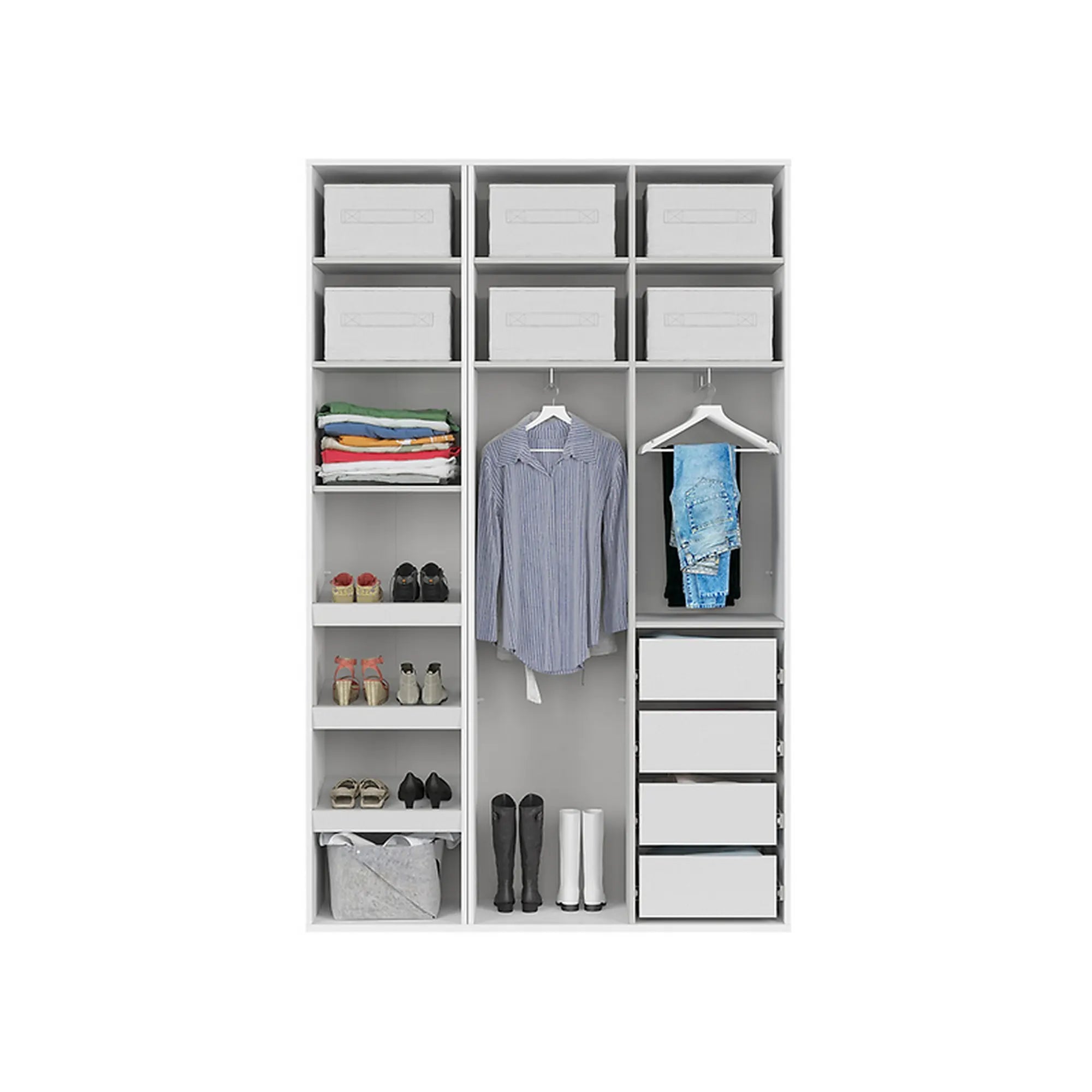 Dulap BERGEN OCN-29374, alb