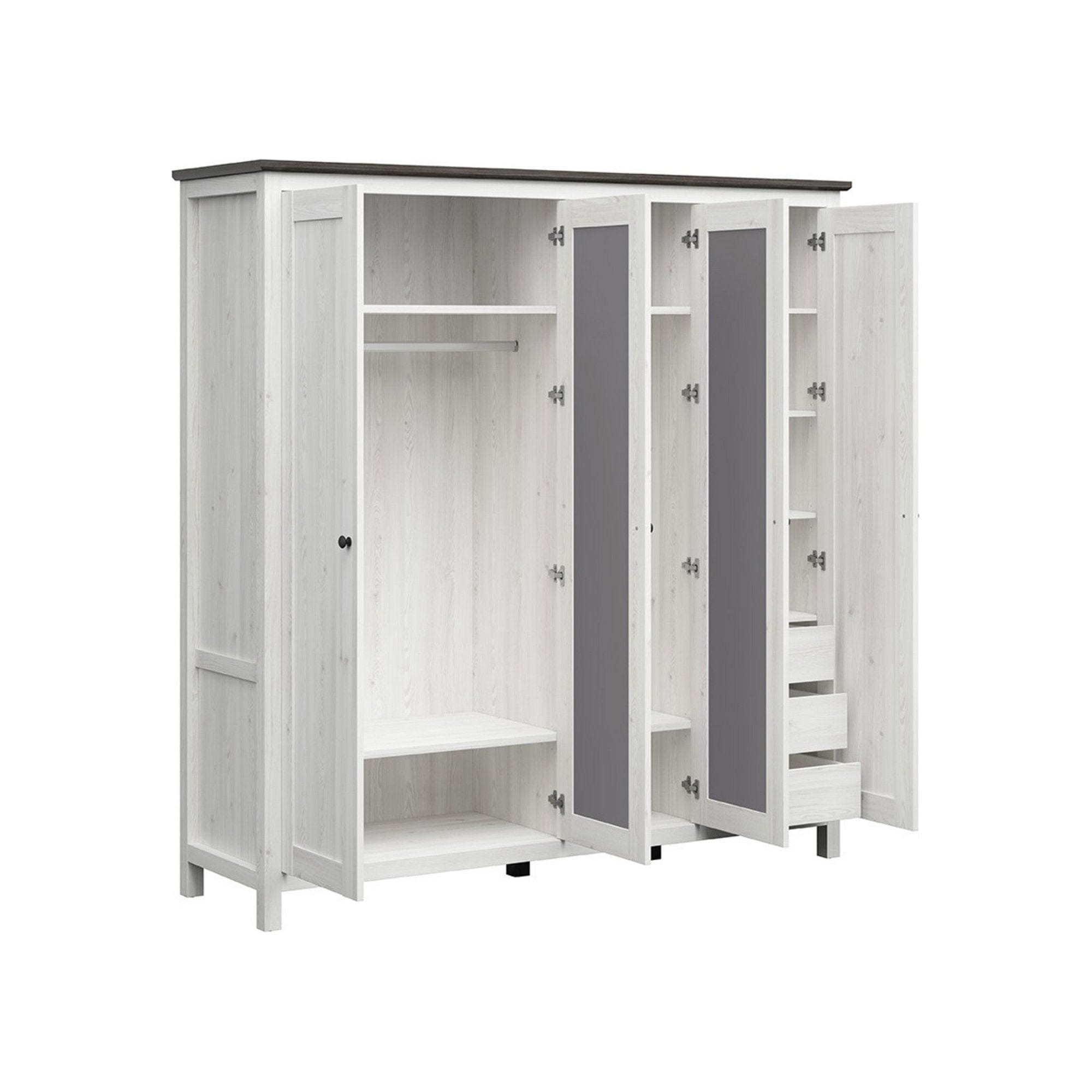 Dulap BERGEN OCN-29388, gri deschis