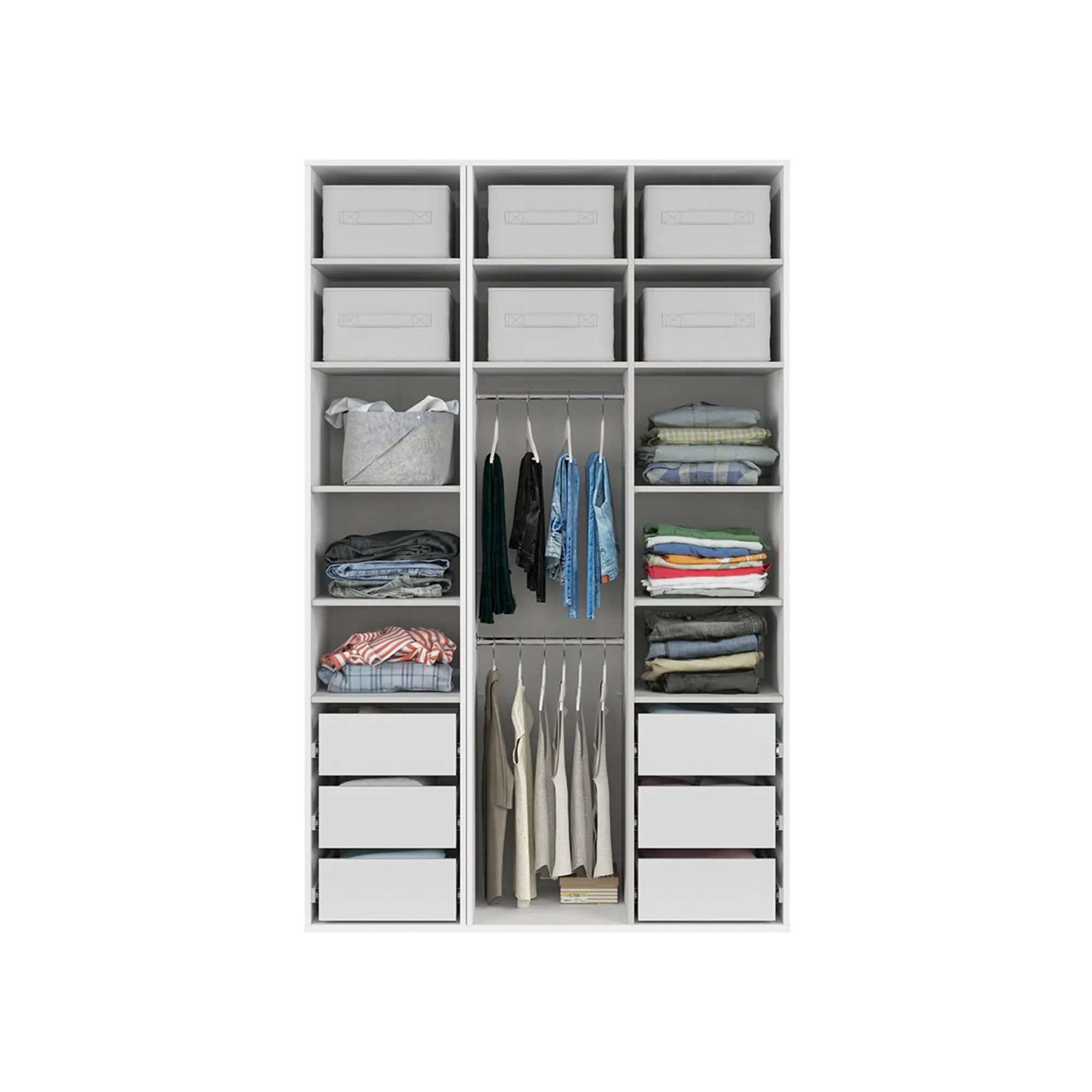 Dulap BERGEN OCN-29404, alb