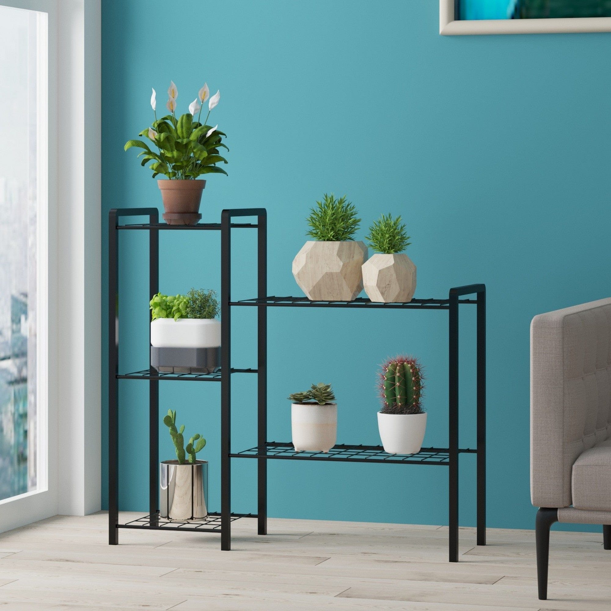 Etajera AMSTERDAM OCN-32835, negru