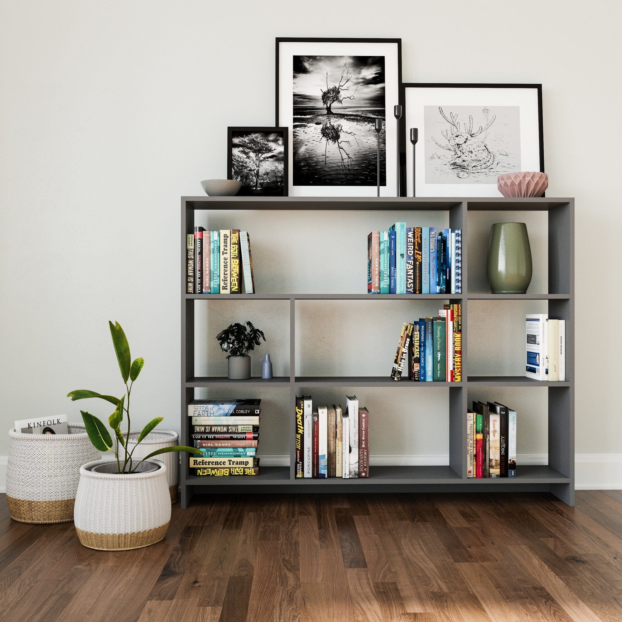 Etajera AMSTERDAM OCN-32862, gri antracit