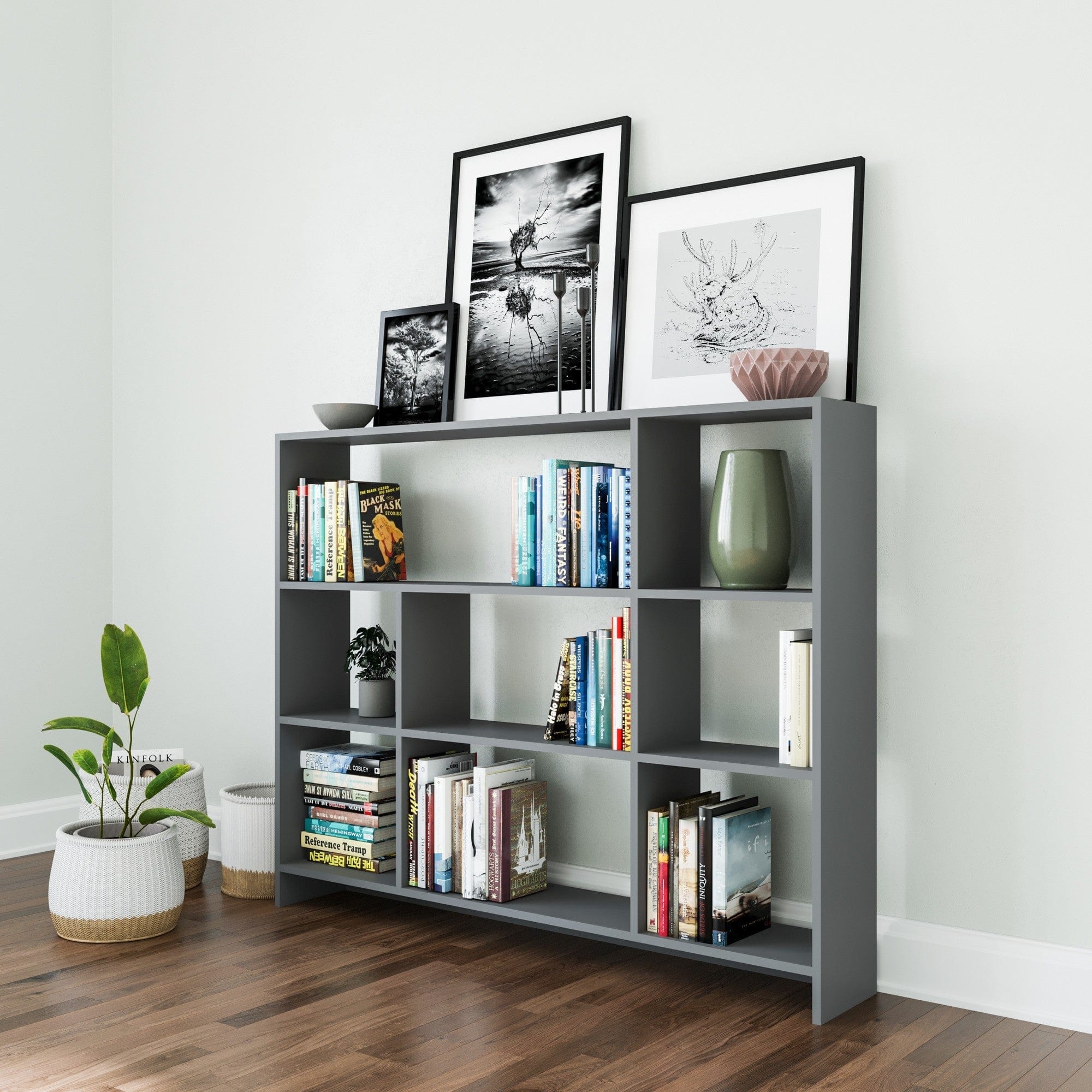 Etajera AMSTERDAM OCN-32862, gri antracit