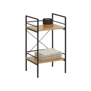 Etajera BERGEN OCN-29175, stejar/negru