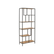 Etajera BERGEN OCN-29180, stejar/negru