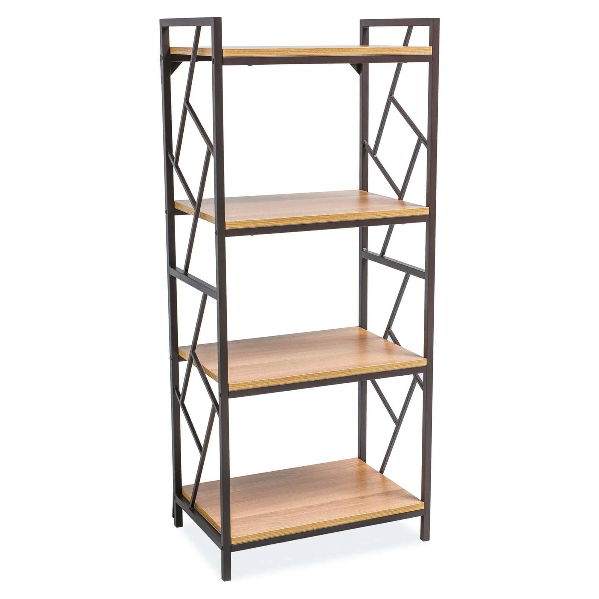 Etajera DETROIT OCN-39912, stejar/maro inchis