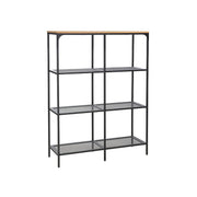 Etajera DETROIT OCN-39923, stejar/negru