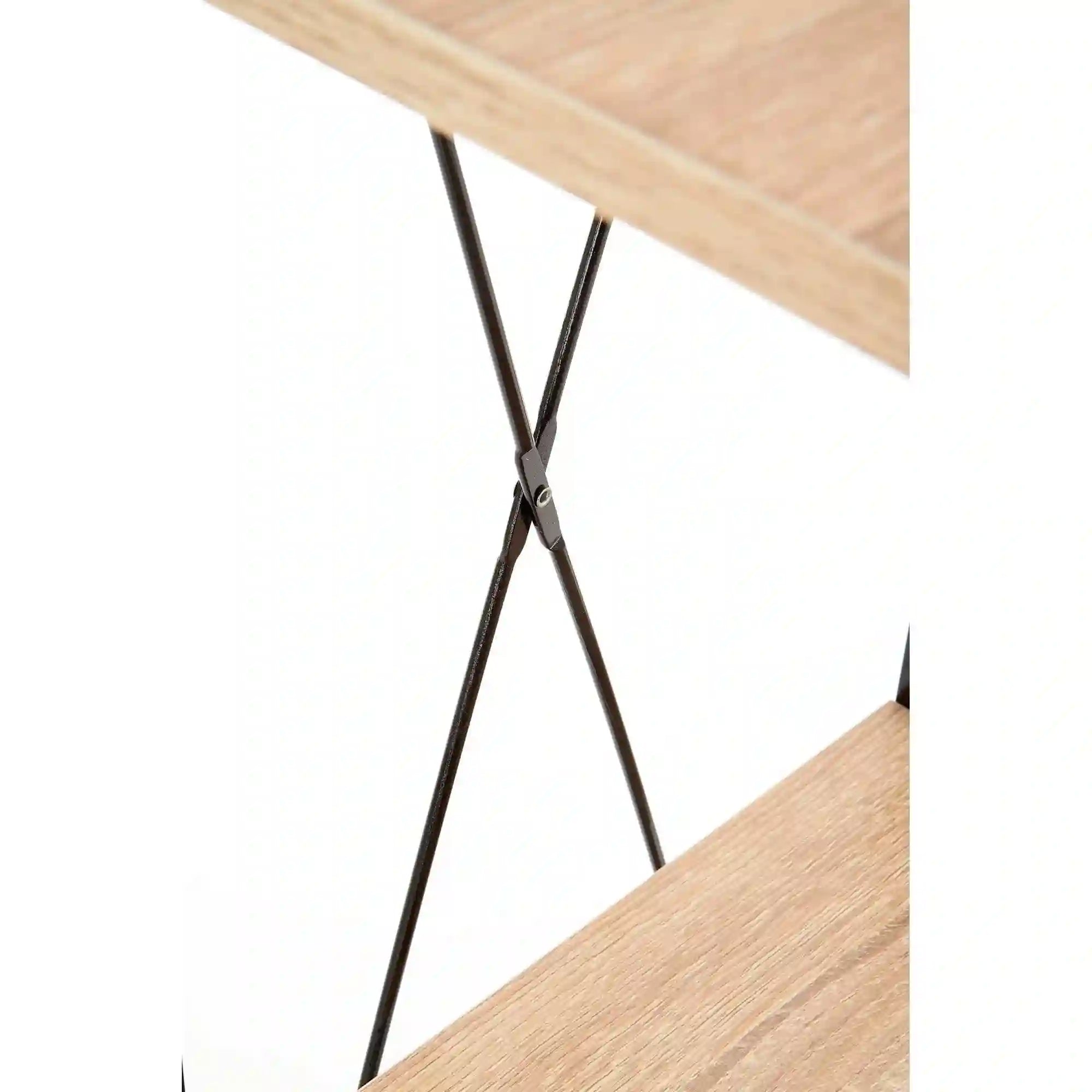 Etajera HOUSTON OCN-37816, stejar sonoma/negru