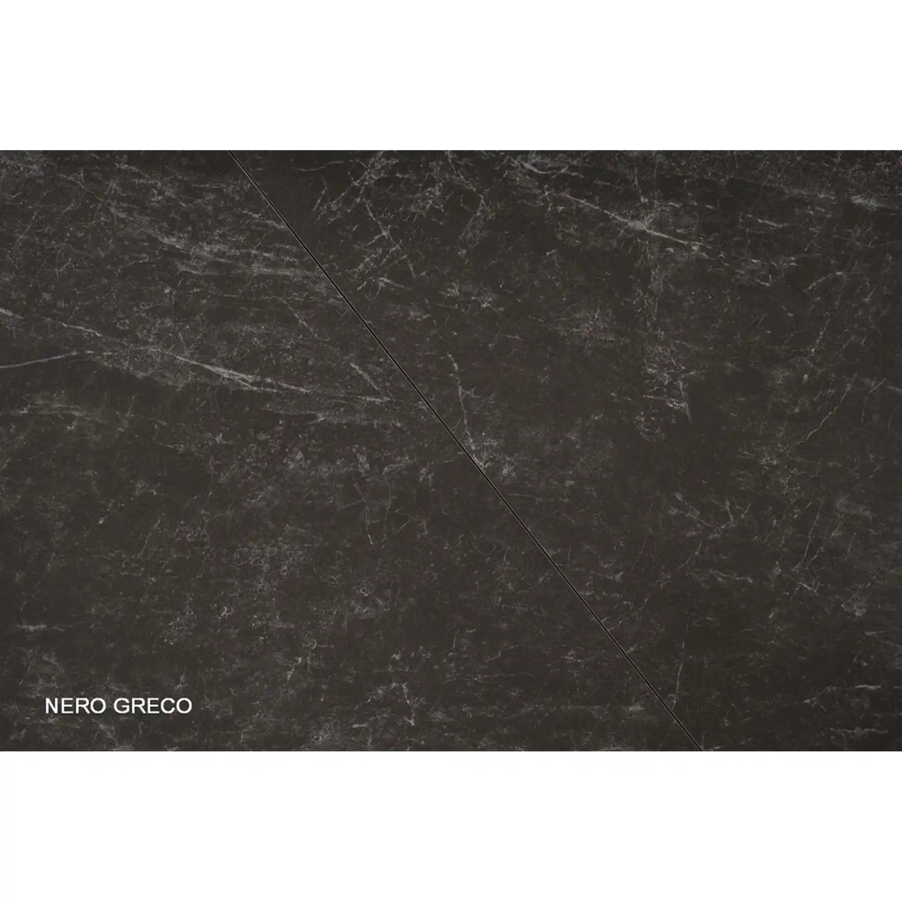 Masa extensibila BONUCCI, negru cu efect de marmura/maro, 200/250x98x76 cm