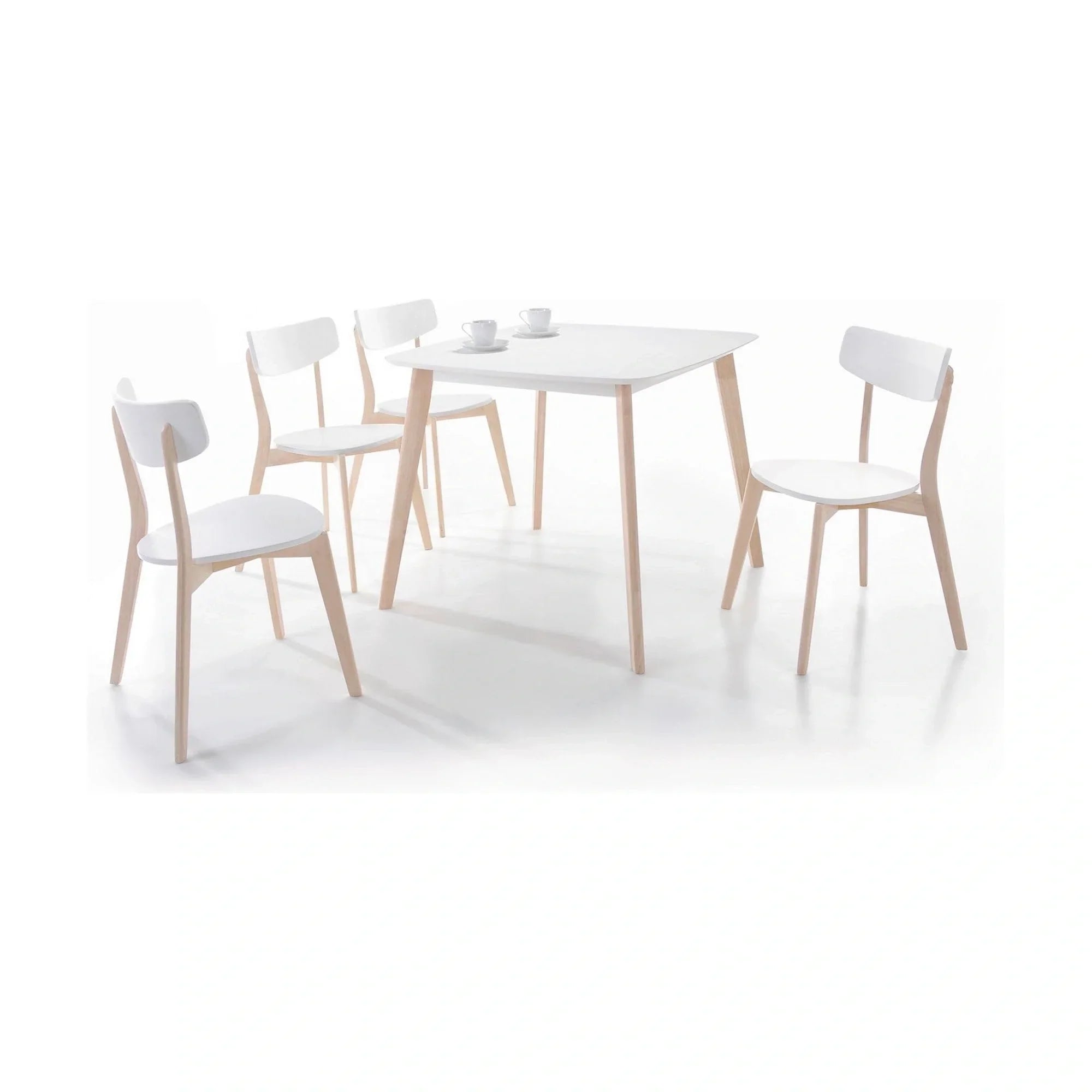 Masa DETROIT OCN-39508, alb/stejar