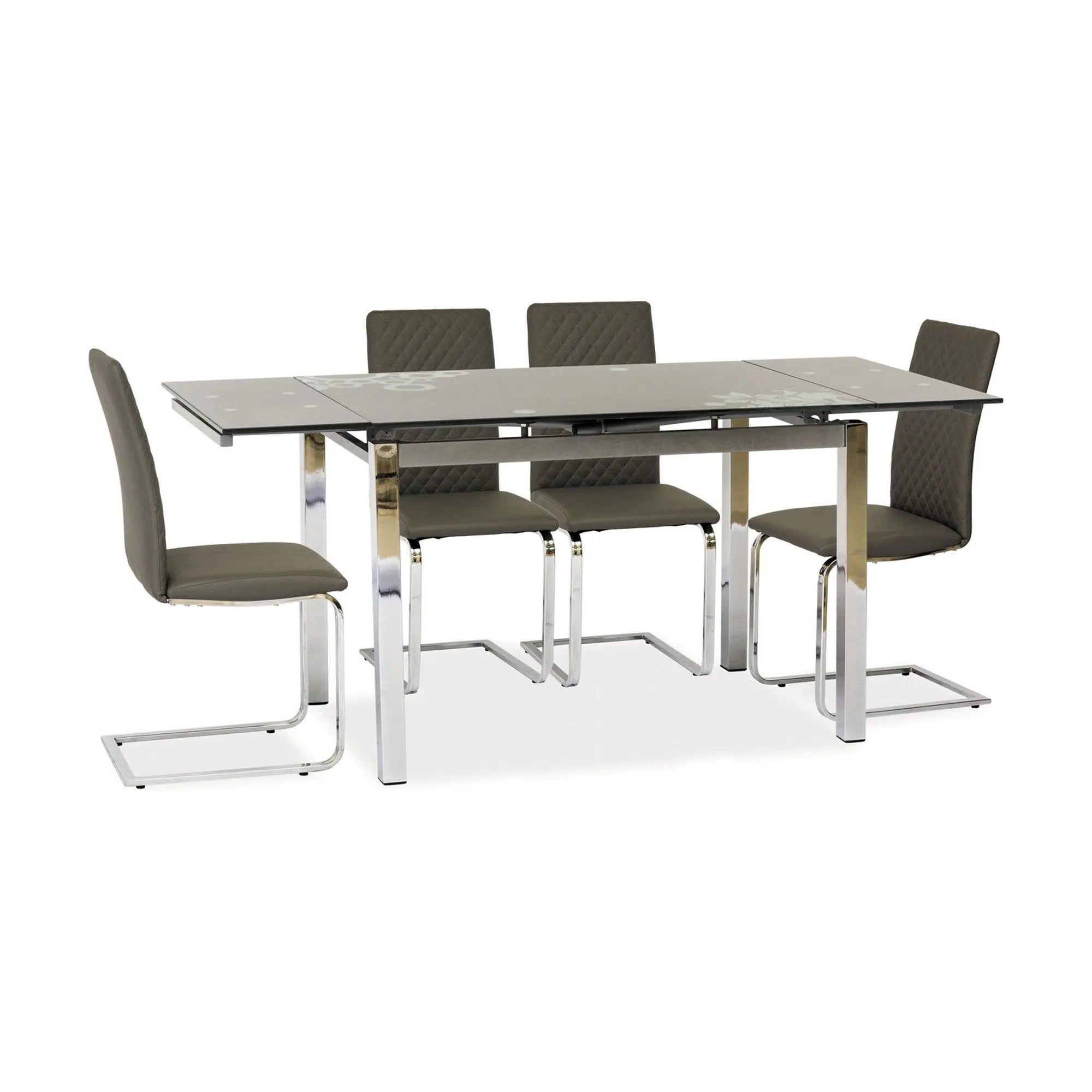 Masa extensibila DETROIT OCN-39498, gri/crom