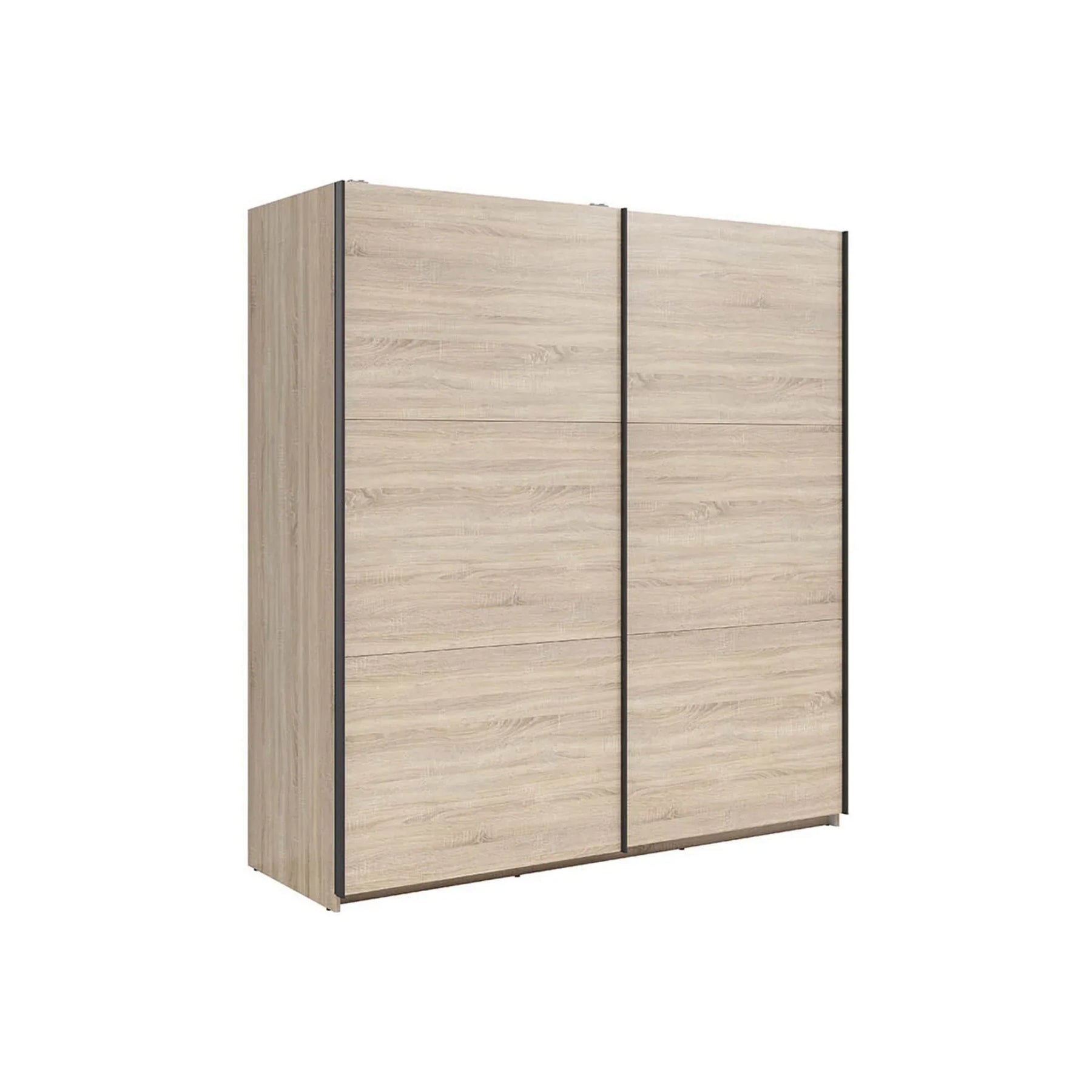 Dulap TETRIX, stejar sonoma, PAL, cu 2 usi, 183x60x196 cm