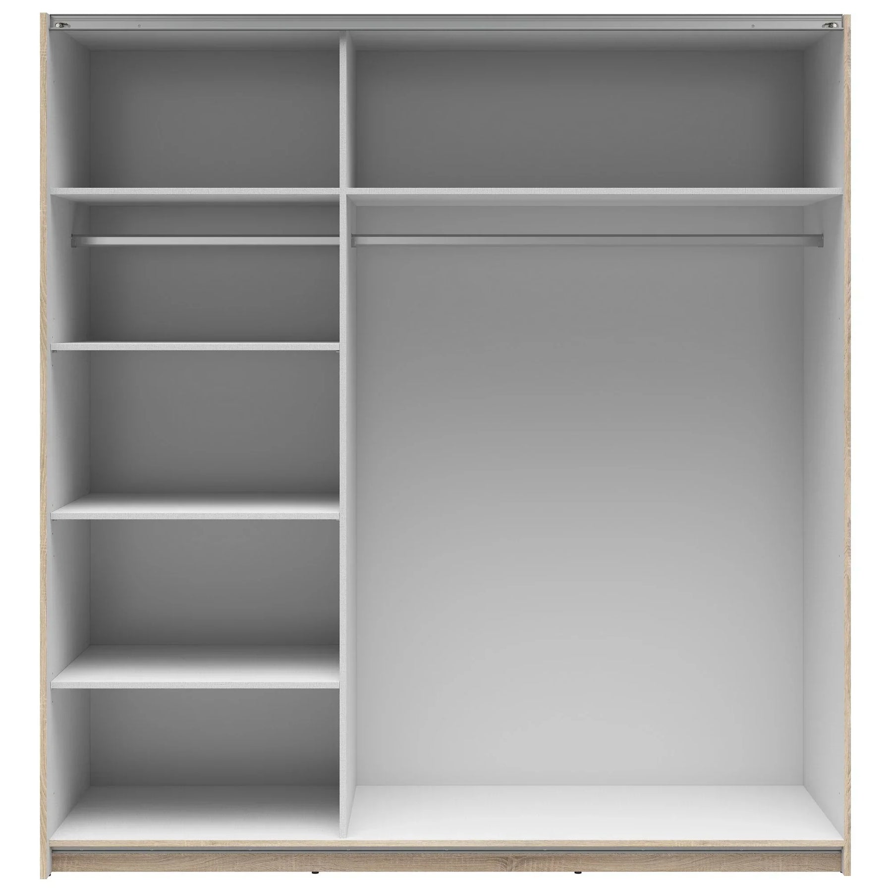Dulap TETRIX, stejar sonoma, PAL, cu 2 usi, 183x60x196 cm