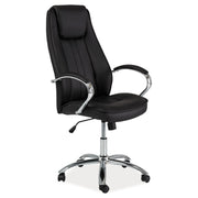 Scaun birou DETROIT OCN-38435, negru/crom