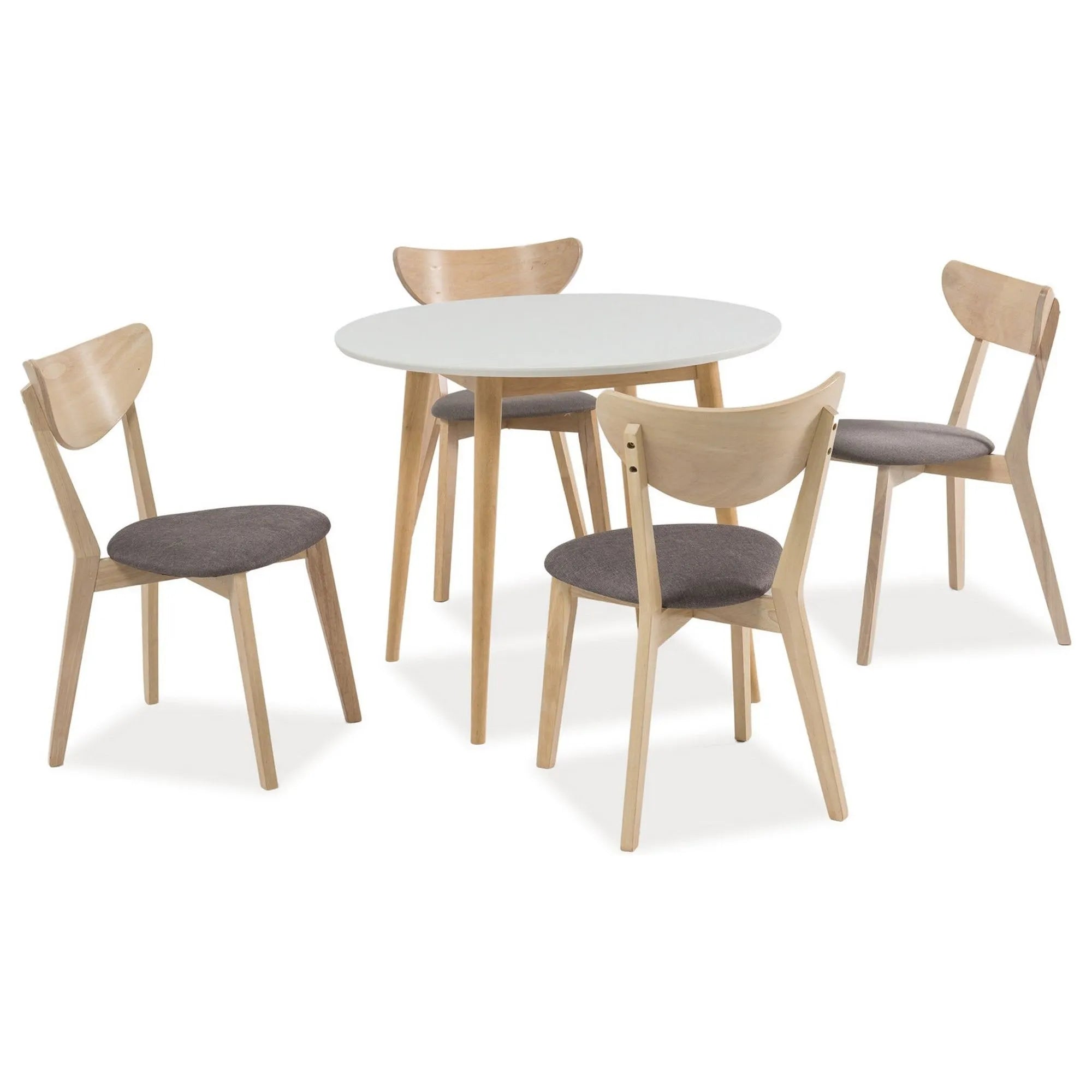 Masa DETROIT OCN-39512, alb/stejar