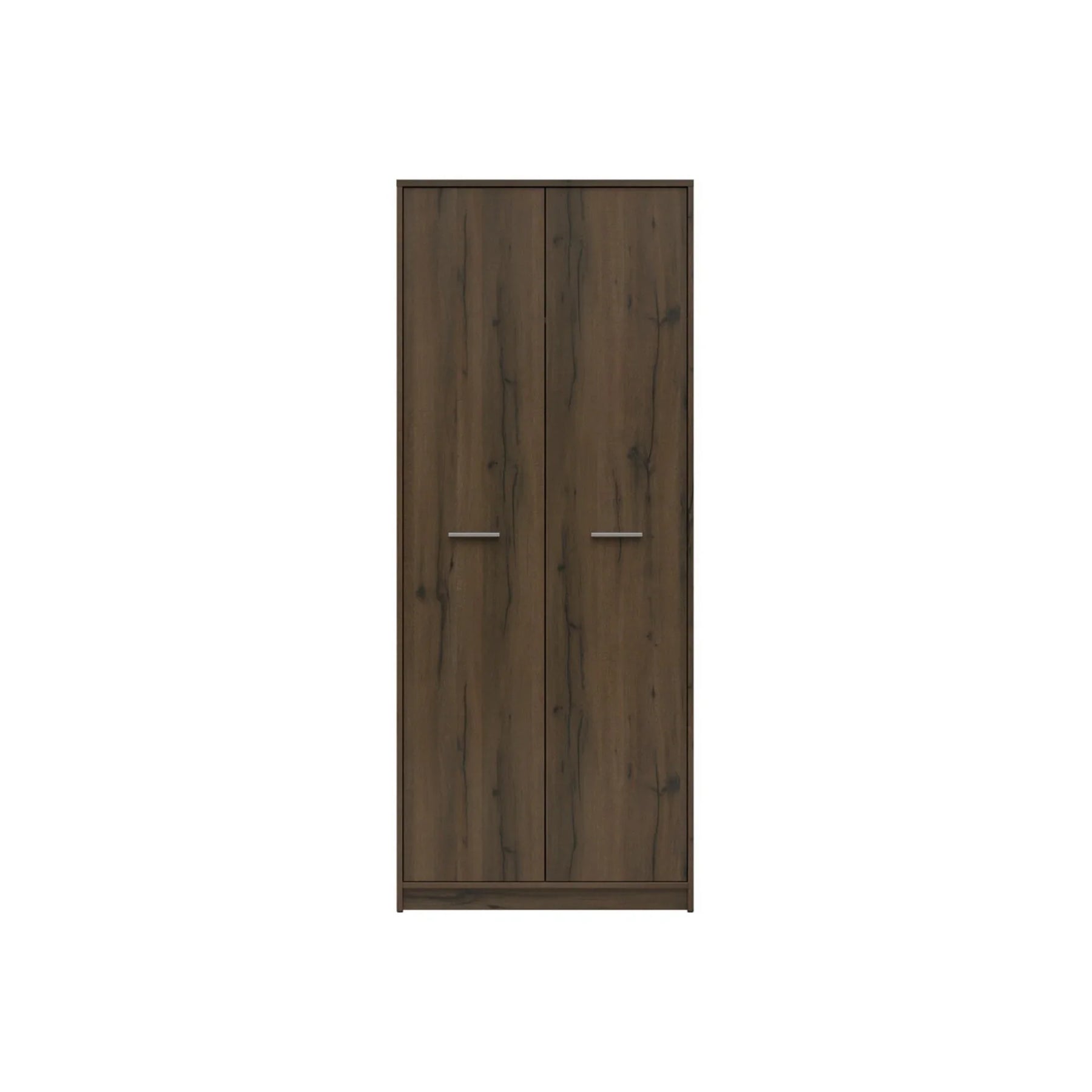 Dulap NEPO PLUS, stejar nobil, PAL laminat, cu 2 usi, 80x55x197 cm
