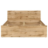 Cadru pat NUIS 160x200, stejar wotan, PAL laminat