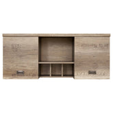 Dulap MALCOLM, stejar canyon, PAL, cu 2 usi, 120x31x51 cm