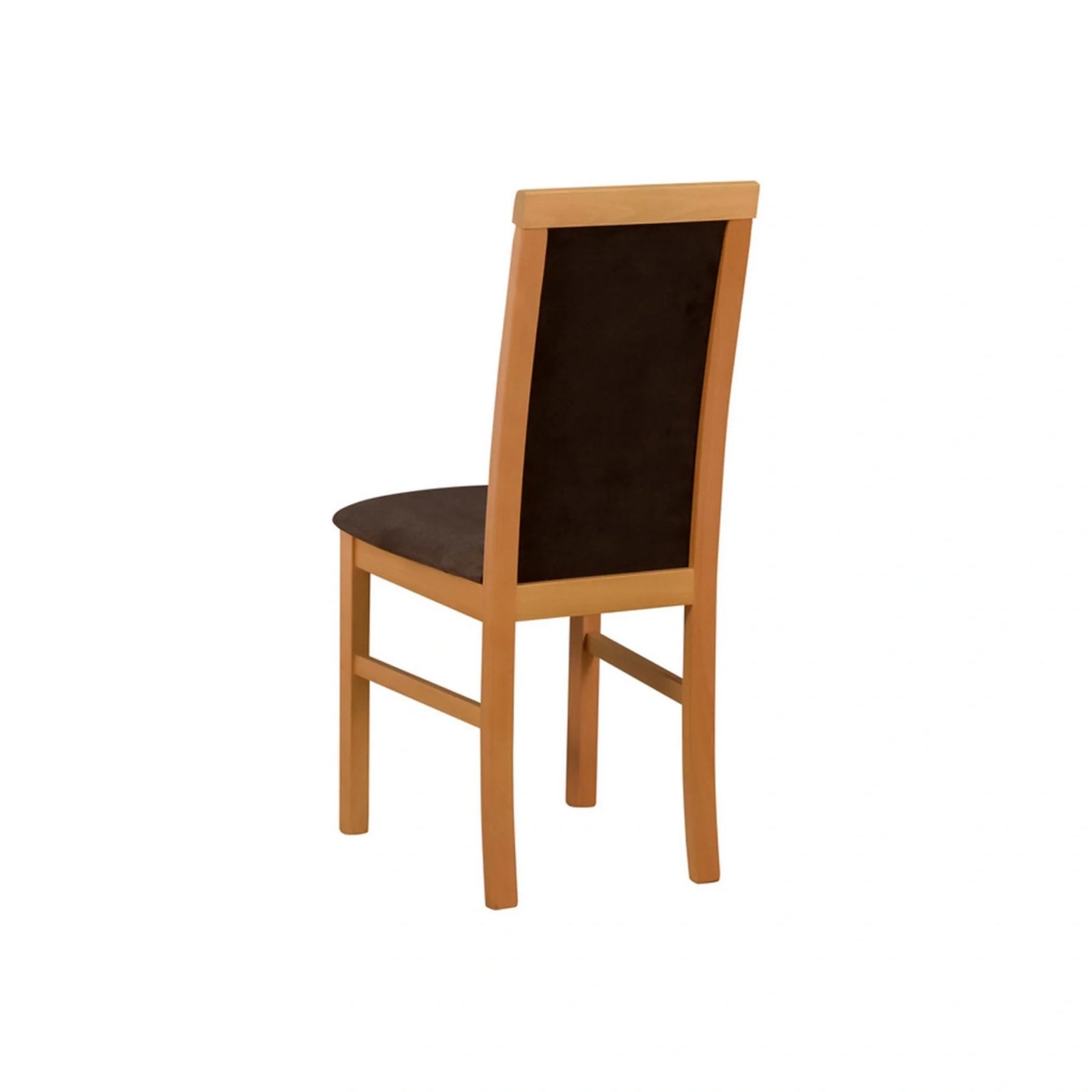 Scaun COMO, maro/stejar grandson, stofa clasica/lemn, 43x51x92 cm