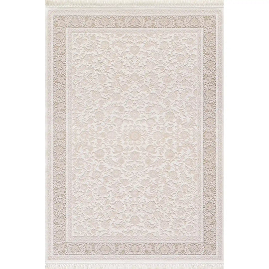 Covor PALACE 05201E, 160x230 cm, forma dreptunghiulara, fibre sintetice, crem/maro deschis