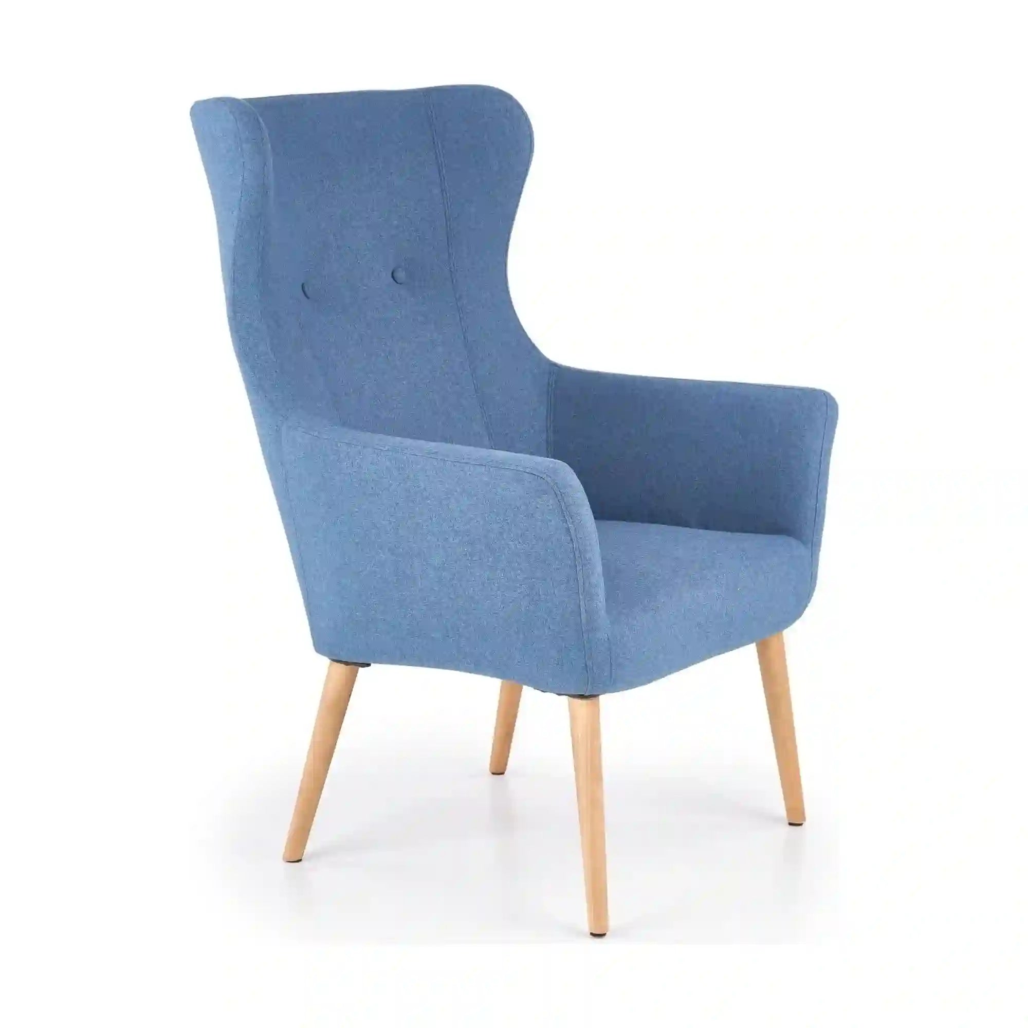 Fotoliu HOUSTON OCN-37690, albastru/stejar