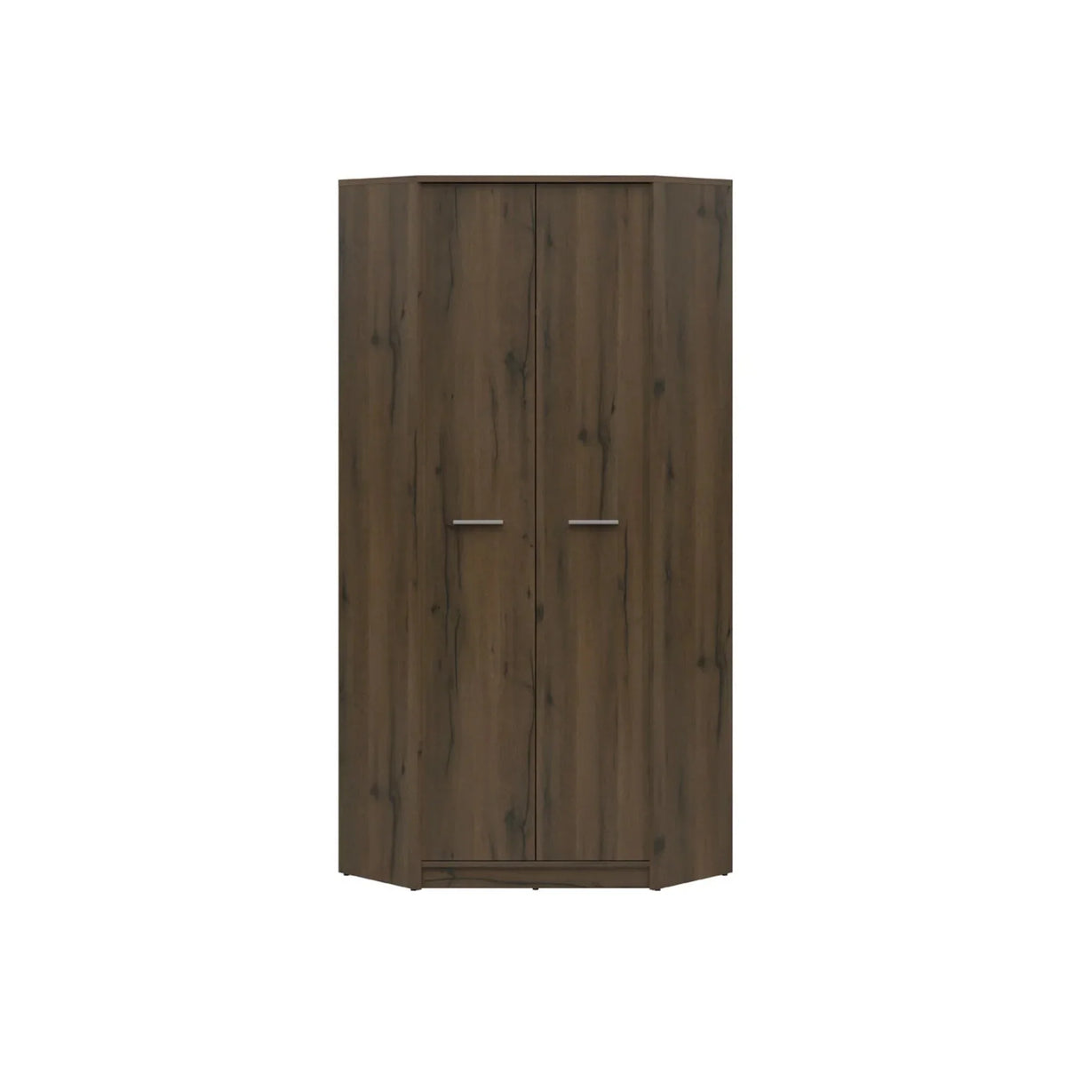 Dulap NEPO PLUS, stejar nobil, PAL laminat, cu 2 usi, 80x80x197 cm