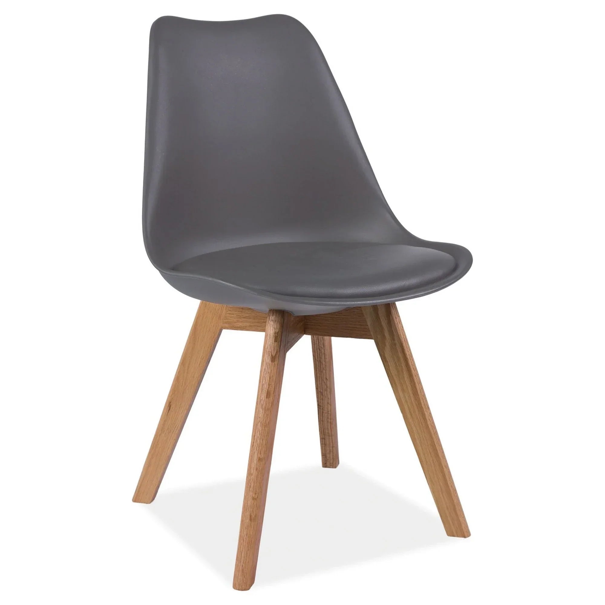 Scaun DETROIT OCN-38751, gri/stejar