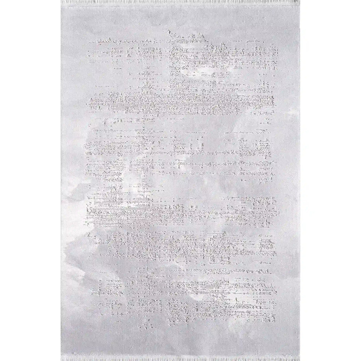 Covor MURANO 06431D, 160x230 cm, forma dreptunghiulara, acril, gri/crem