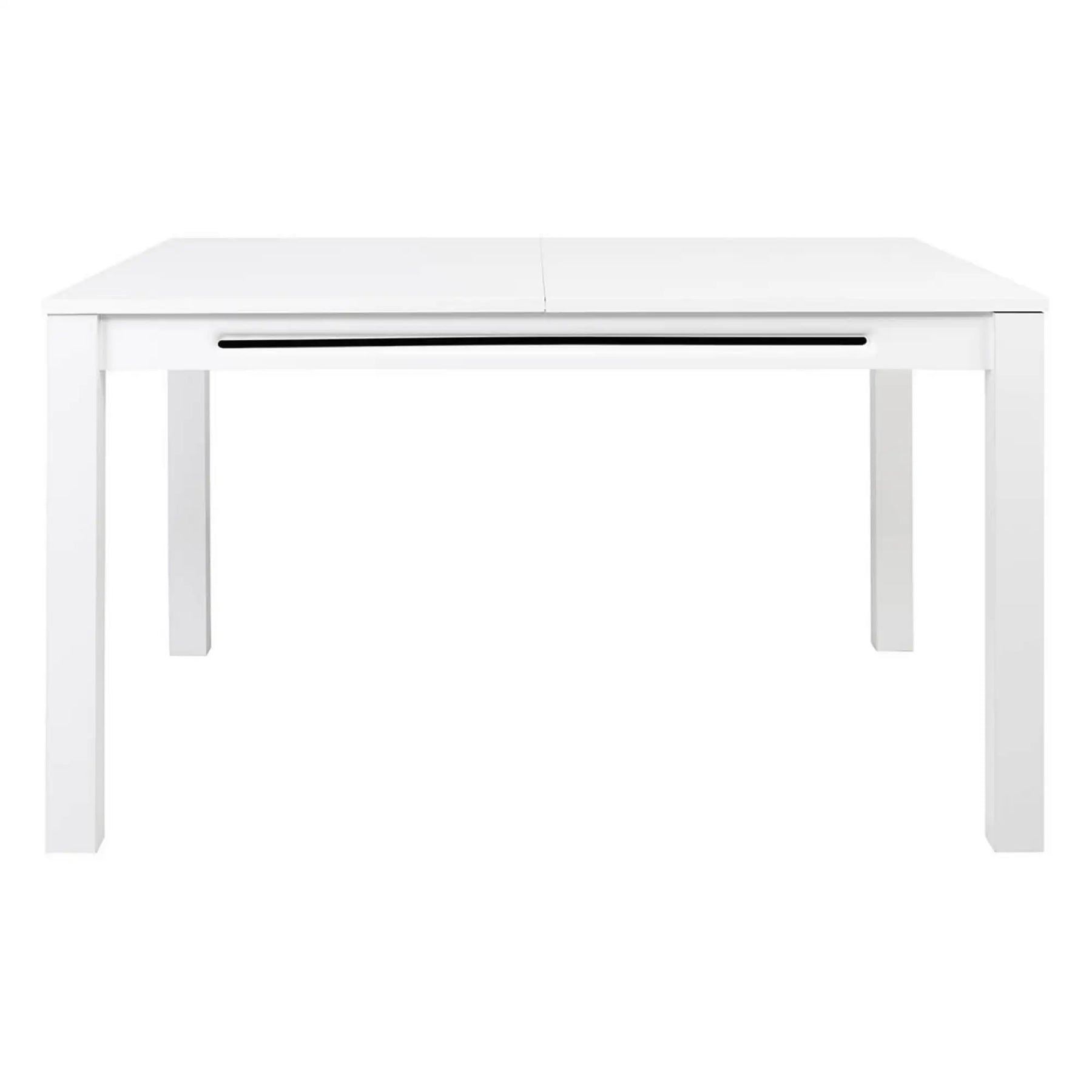 Masa extensibila ASSEN, alb, lemn, 140/190x90x76 cm