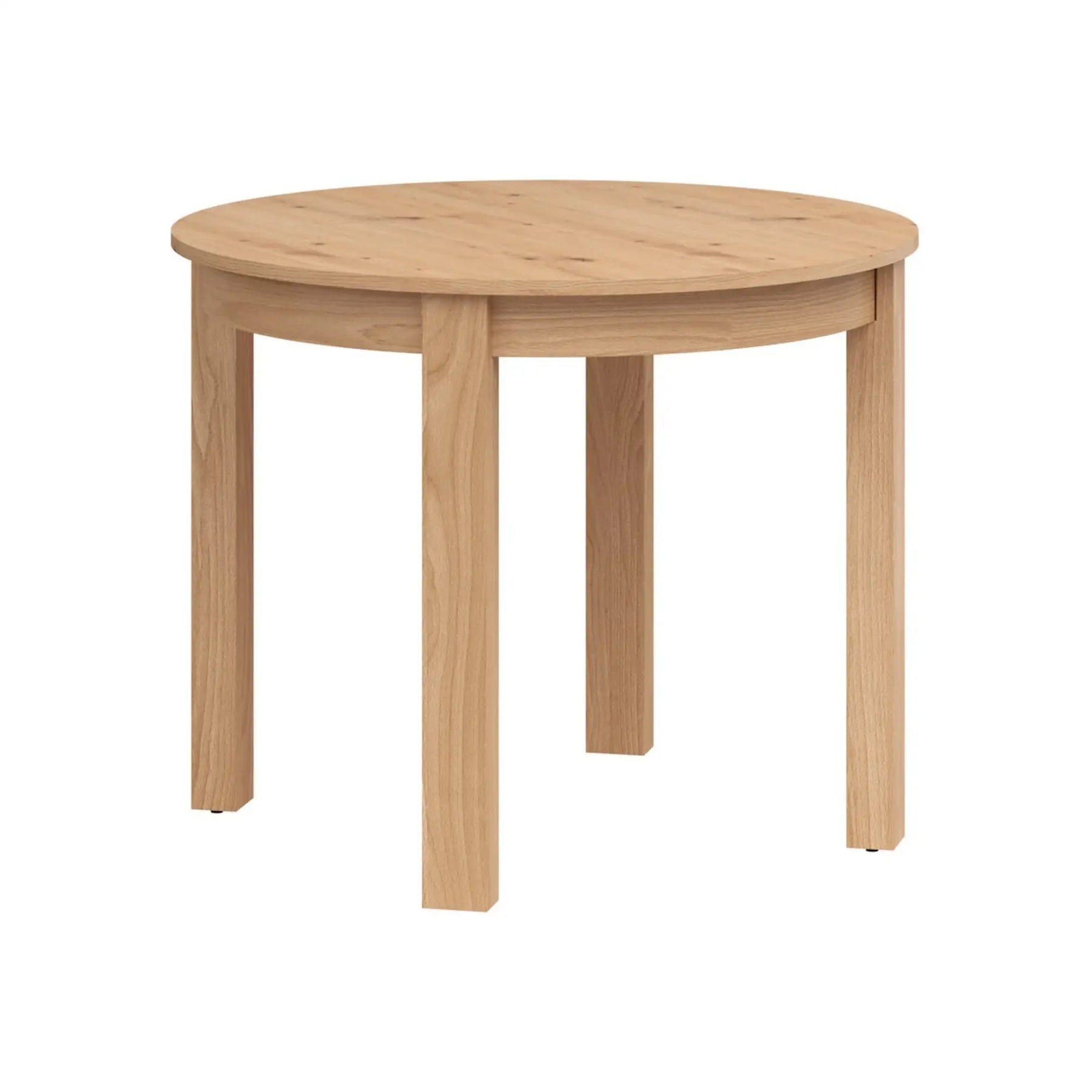 Masa extensibila BERNARDIN, stejar artisan, PAL laminat, 95/195x95x76 cm