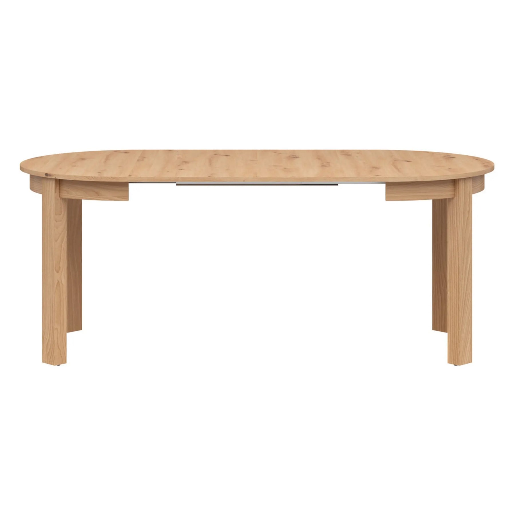 Masa extensibila BERNARDIN, stejar artisan, PAL laminat, 95/195x95x76 cm