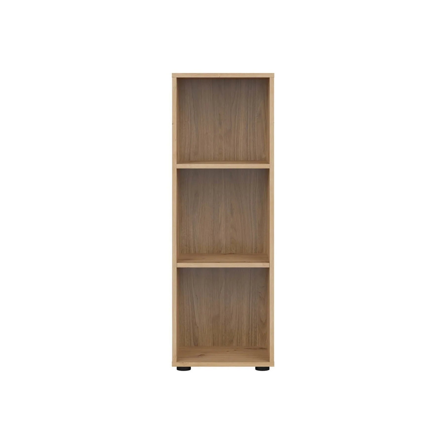 Biblioteca SPACE OFFICE, stejar artisan, PAL laminat, 42x37x122 cm