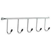 Cuier perete ORGANIS, crom, metal, 34x3x6 cm