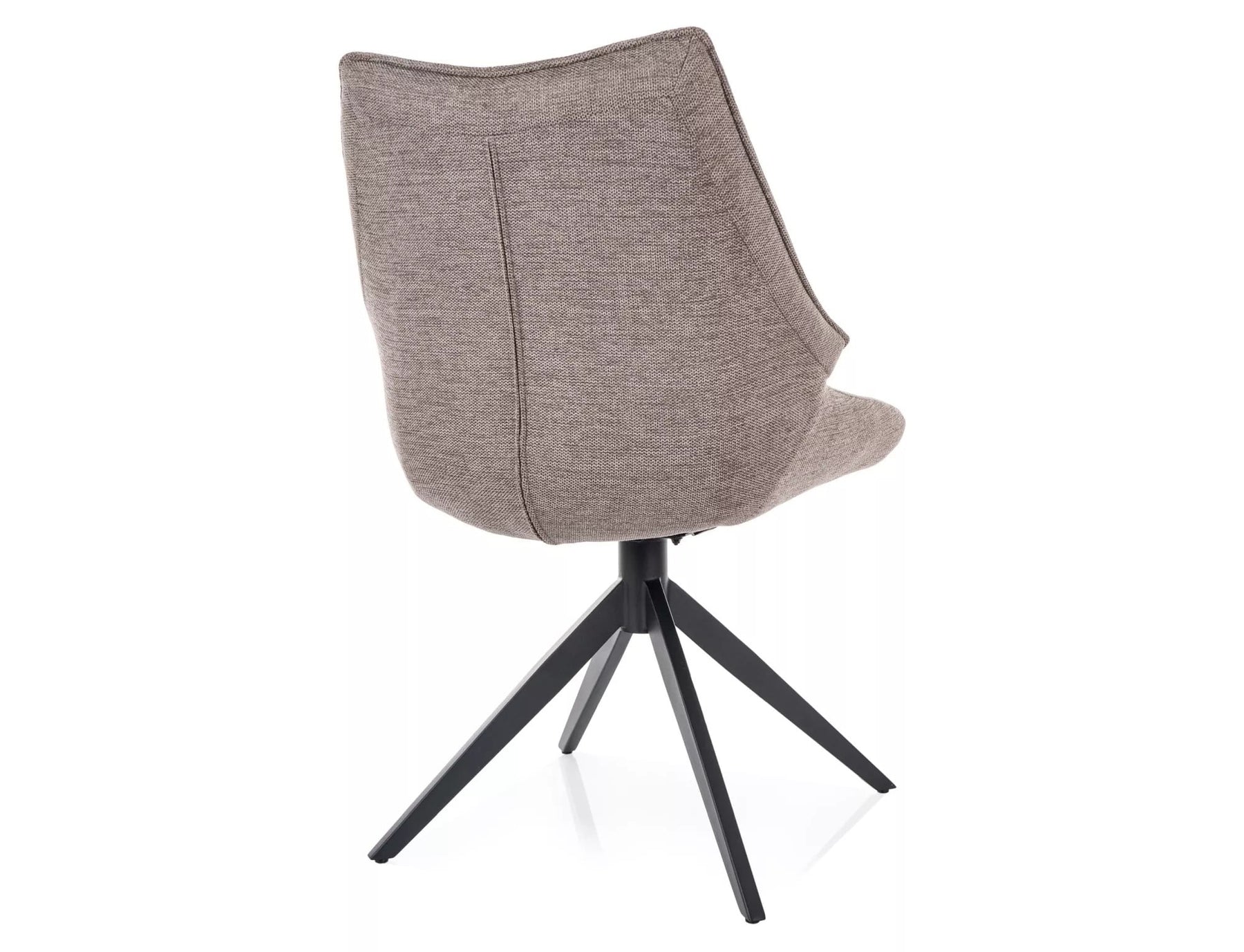Scaun CODA, bej - Brego 34, stofa clasica/metal, 56x46x91 cm