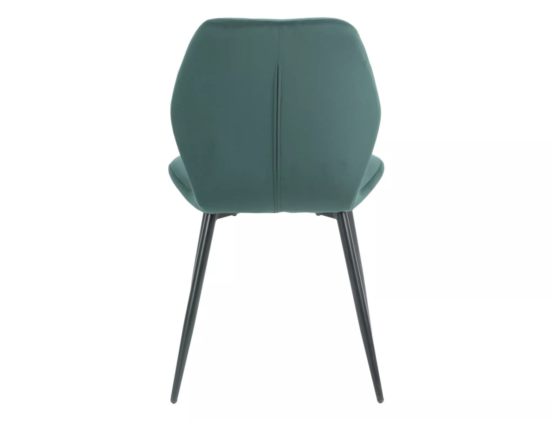 Scaun JAKE, verde - Bluvel 78/negru, stofa catifelata/metal, 48x41x86 cm