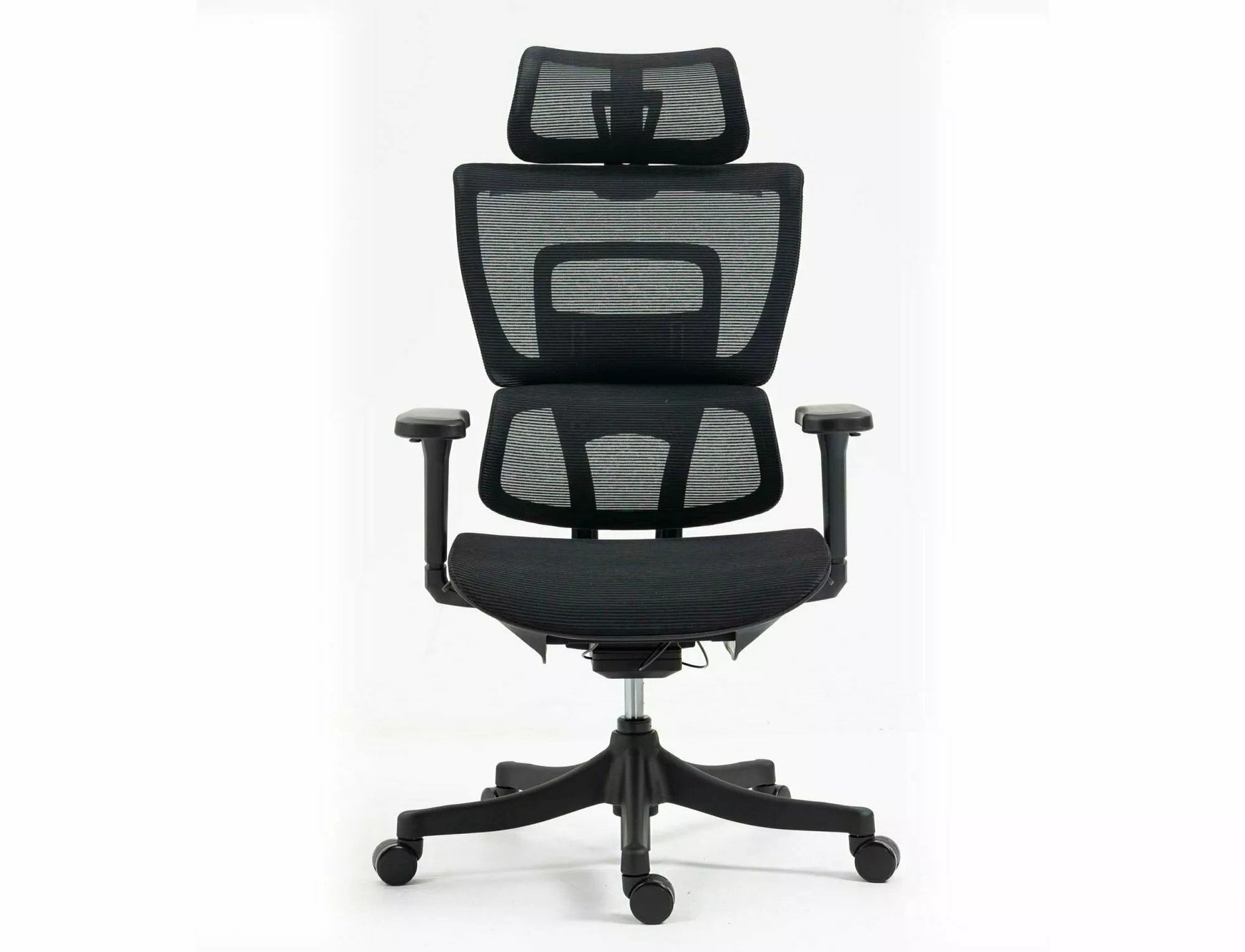 Scaun de birou WINNER, negru, plasa, 64x51x114 cm
