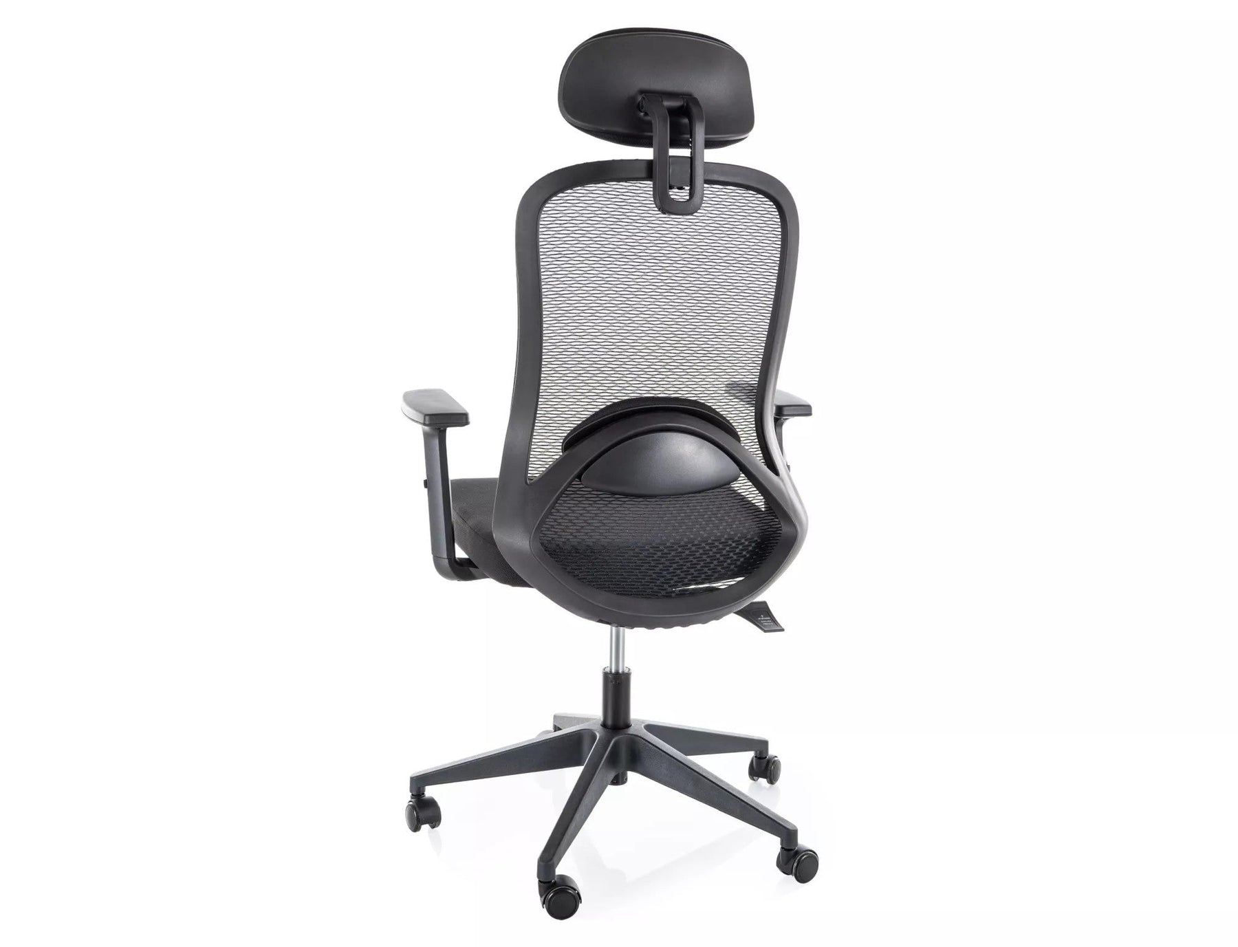 Scaun de birou Q-050, negru, 68x52x116/126 cm