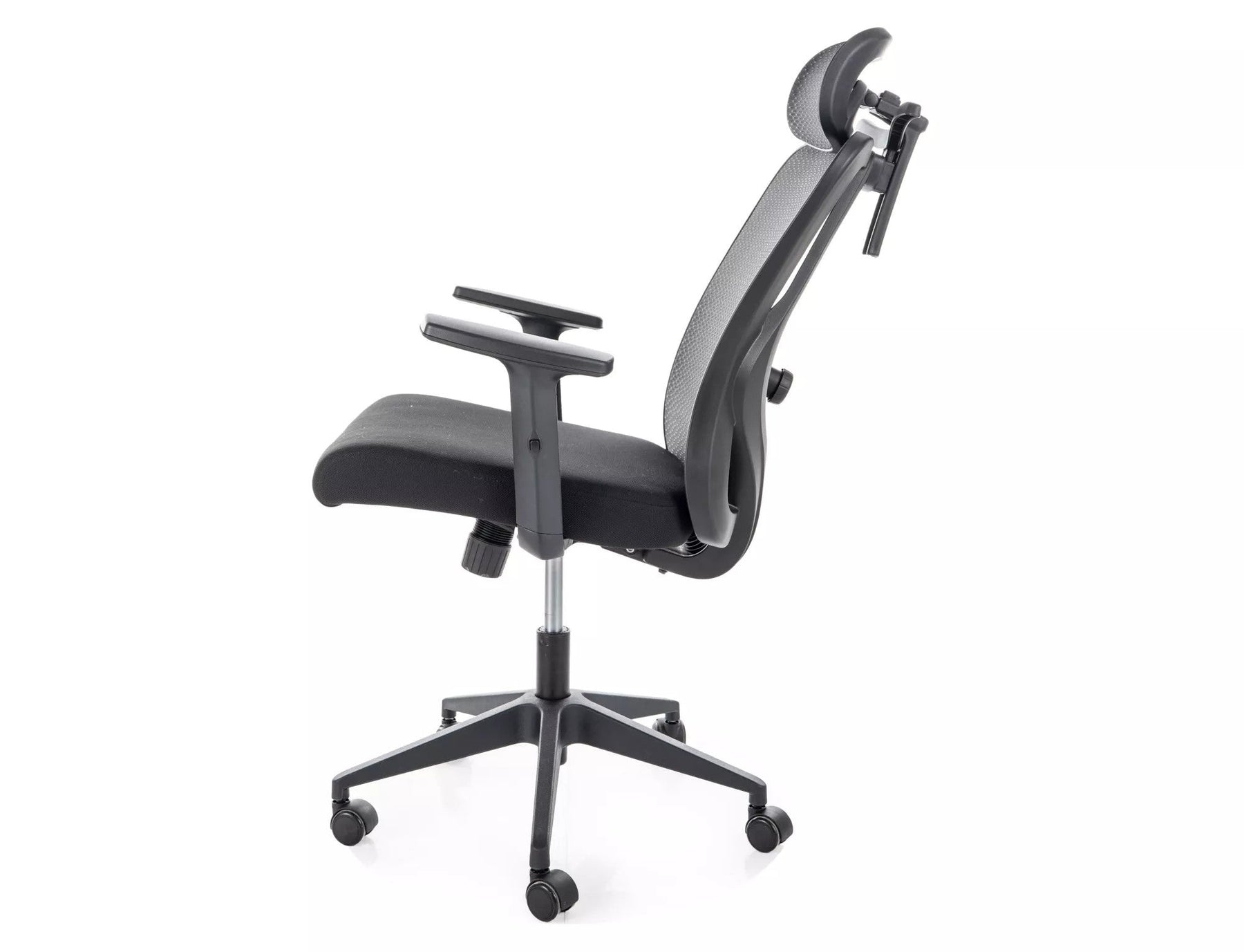 Scaun de birou Q-080, negru, 67x50x115/125 cm