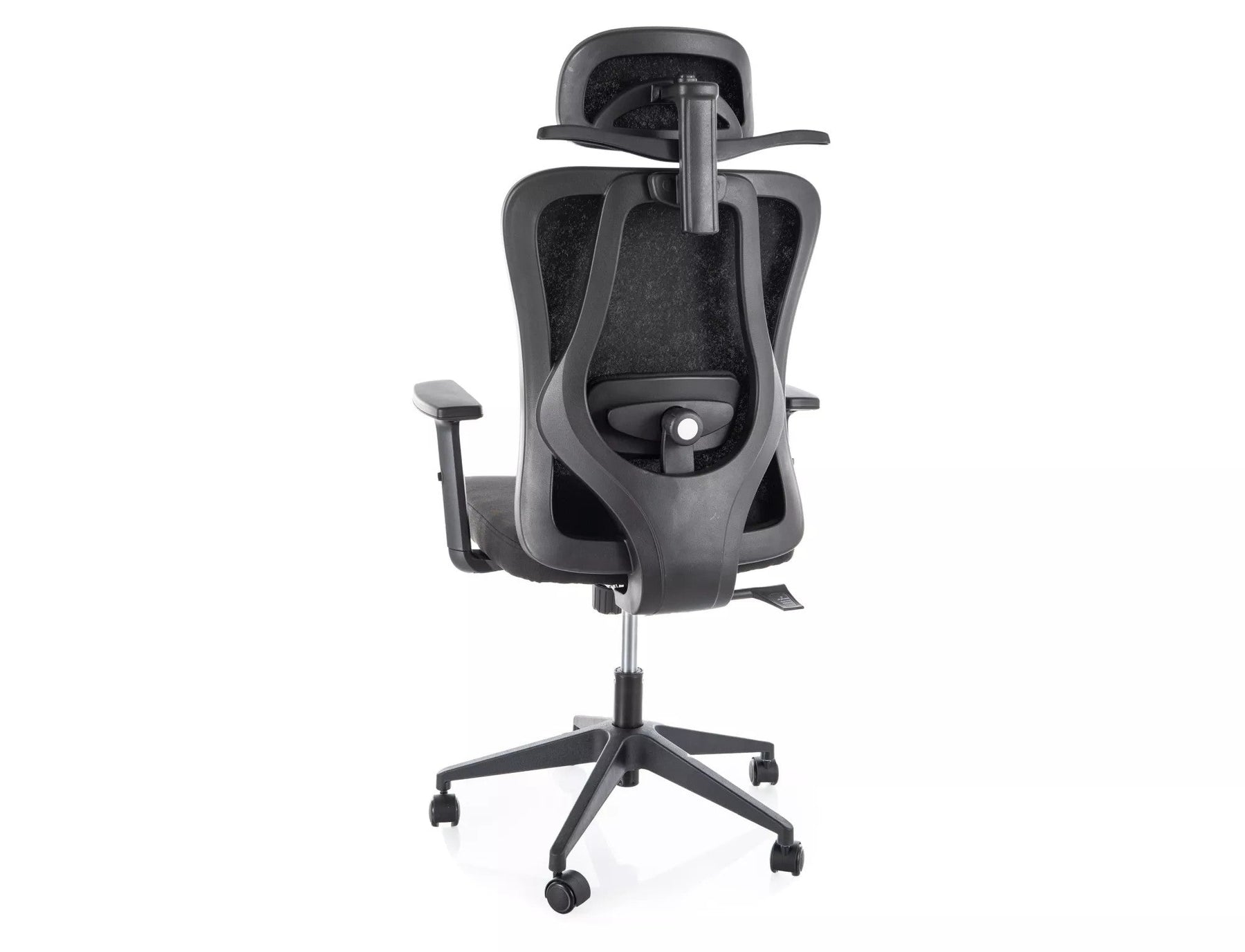 Scaun de birou Q-080 M, negru, 67x50x115/125 cm