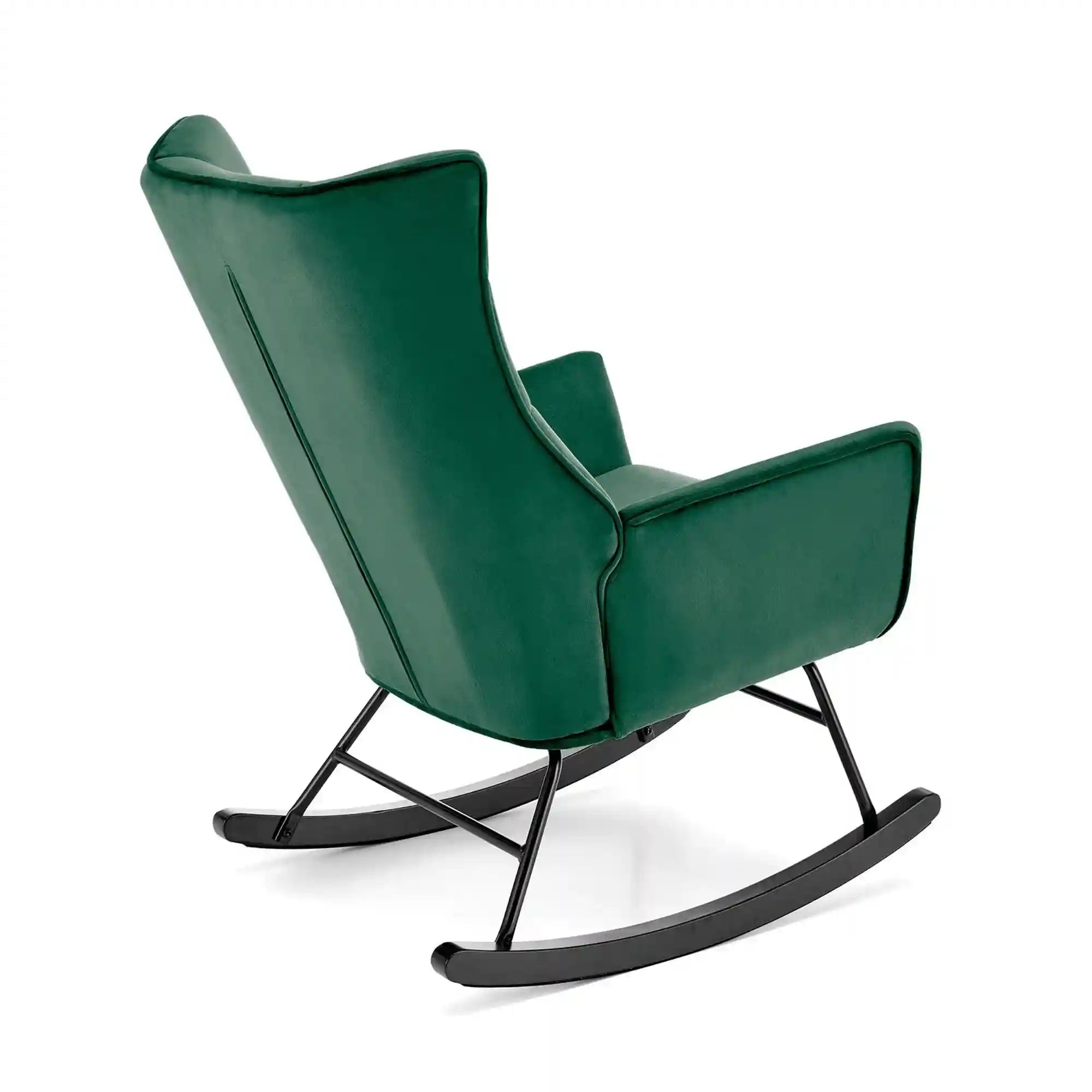 Fotoliu balansoar HOUSTON OCN-37618, verde/negru