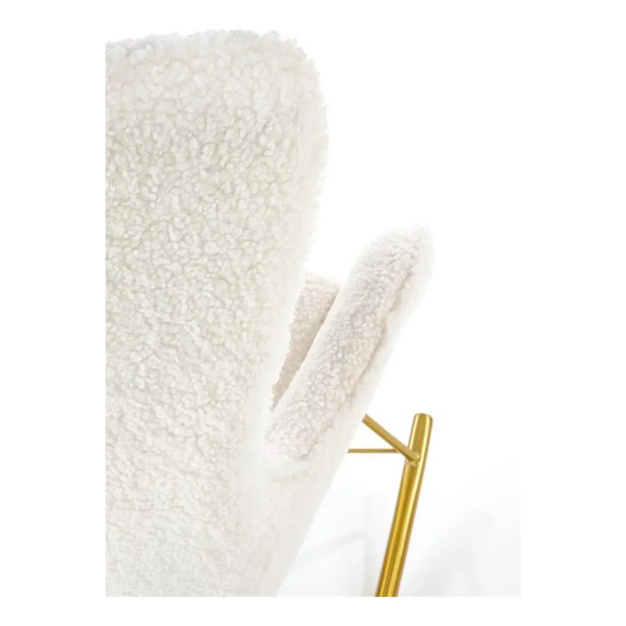 Fotoliu balansoar HOUSTON OCN-37633, crem/auriu