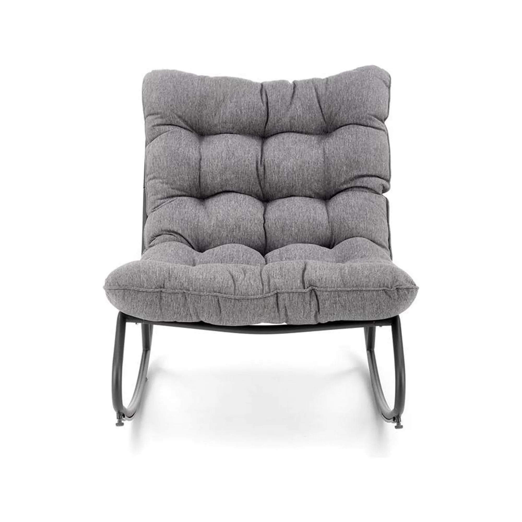 Fotoliu balansoar HOUSTON OCN-37641, gri/negru