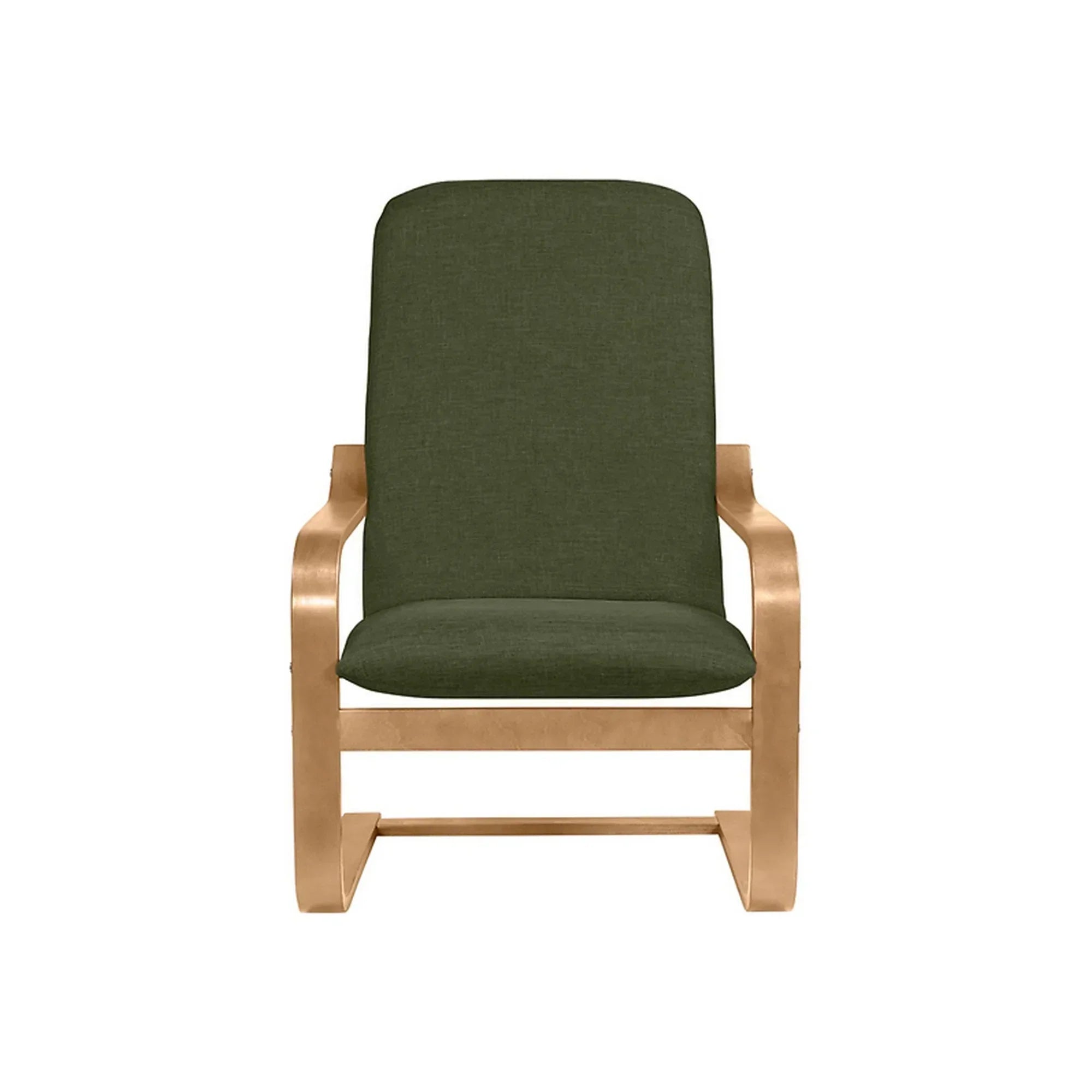 Fotoliu BERGEN OCN-29167, verde/stejar