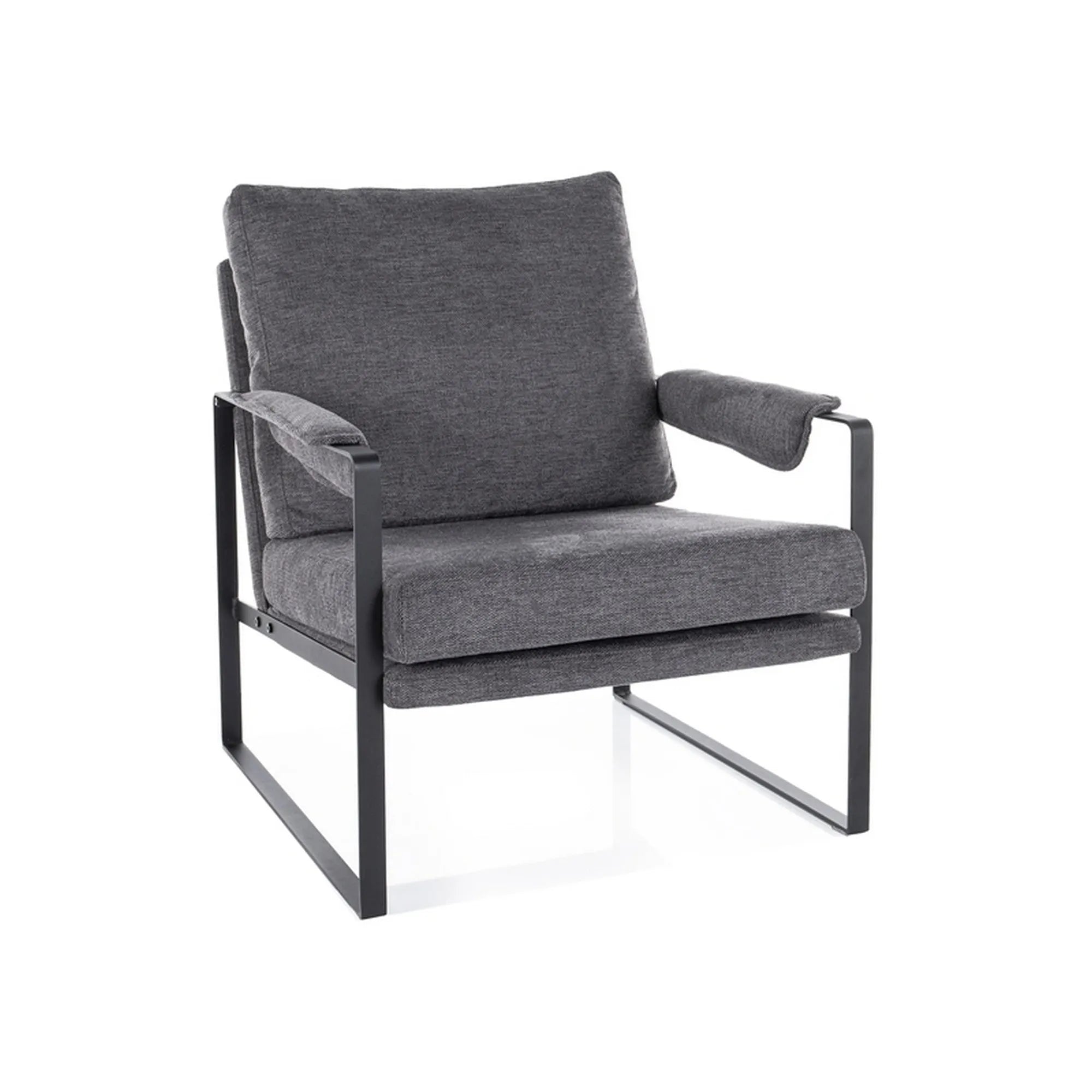 Fotoliu DETROIT OCN-39656, gri inchis