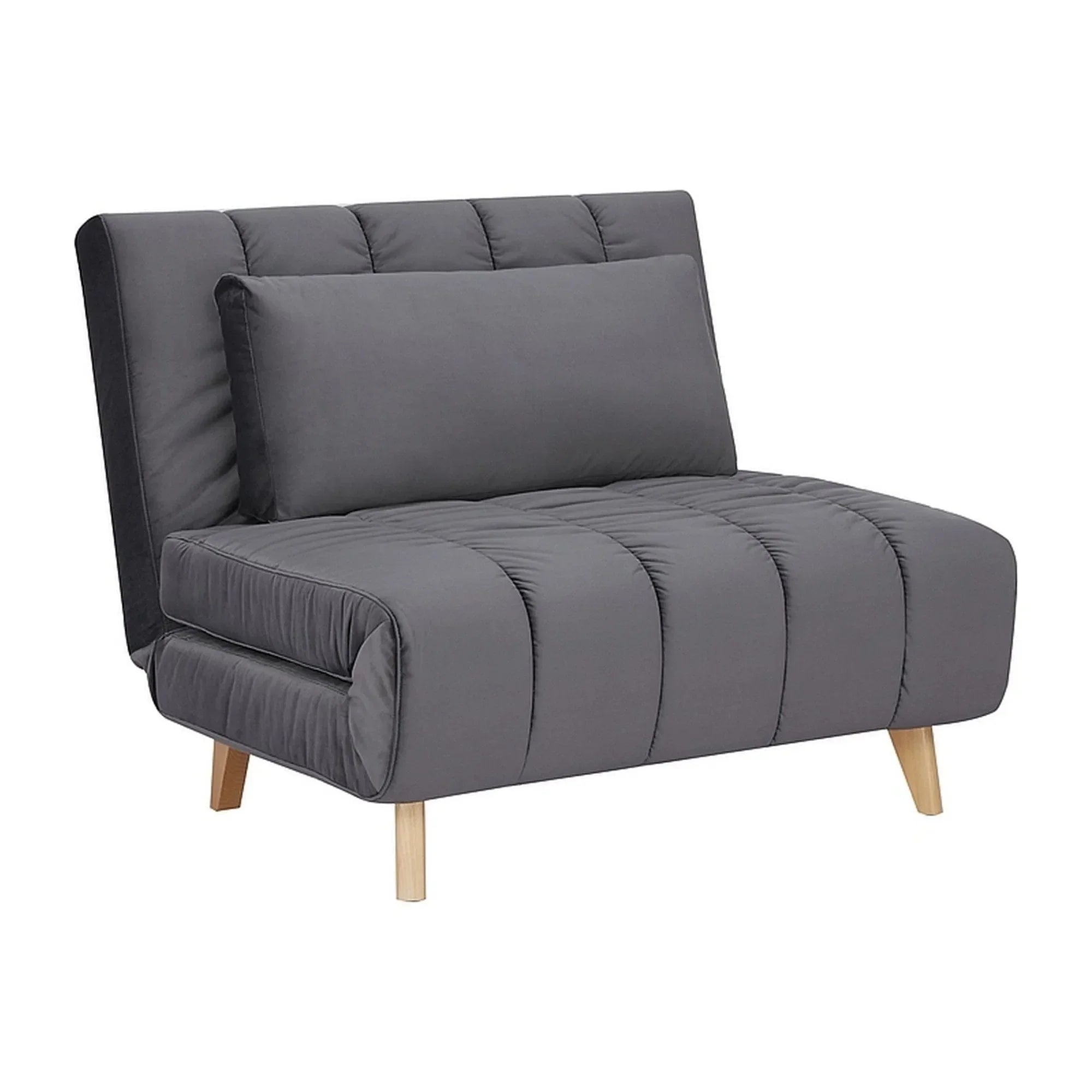 Fotoliu DETROIT OCN-39678, gri/fag